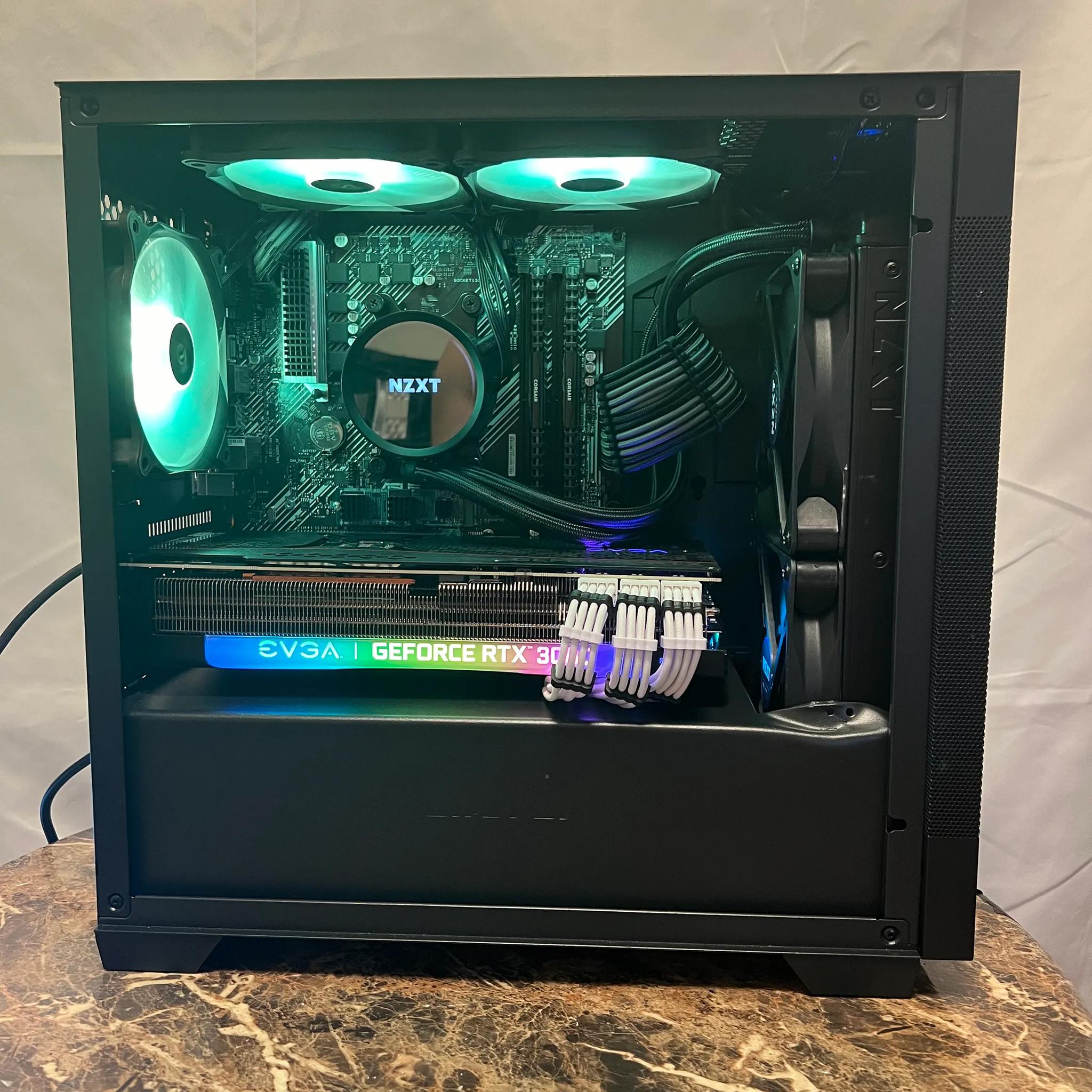 💨🐎Huracan🐎💨 | Overkill PC | RTX 3080 | RYZEN 7 5800X3D | EVGA FTW ULTRA | Liquid Cooled CPU