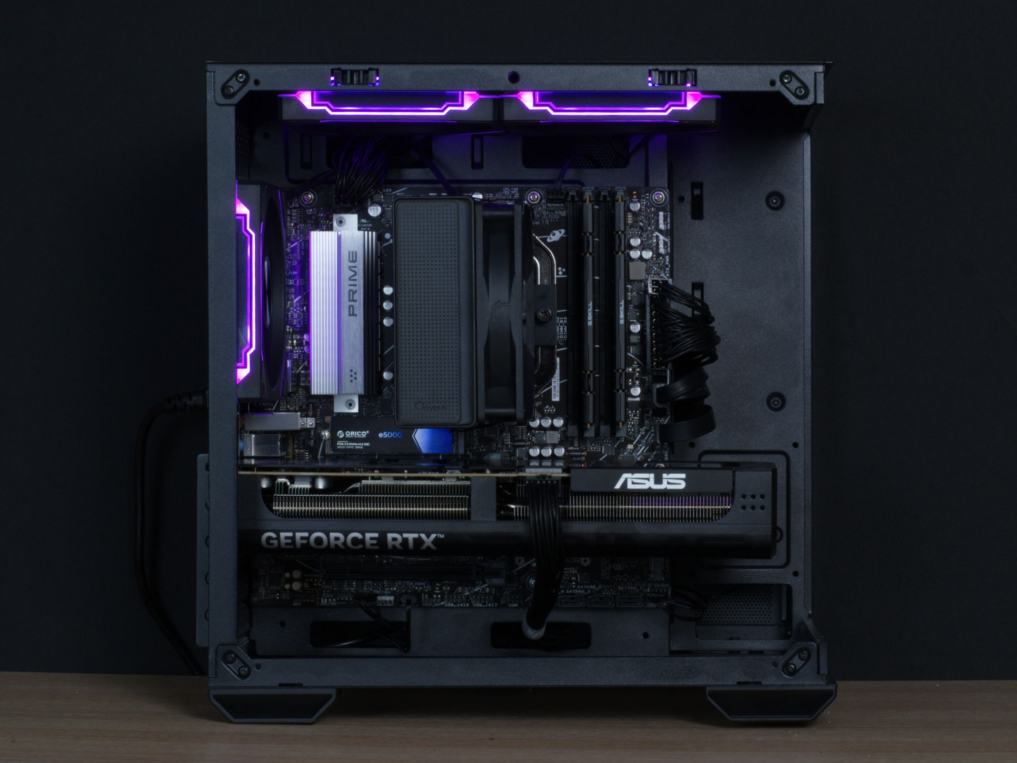 🟪Knight| 1440p Gaming PC: RTX 5070, Ryzen 5 7600X, 32GB DDR5 RAM, 1TB M.2 SSD w/ Wifi