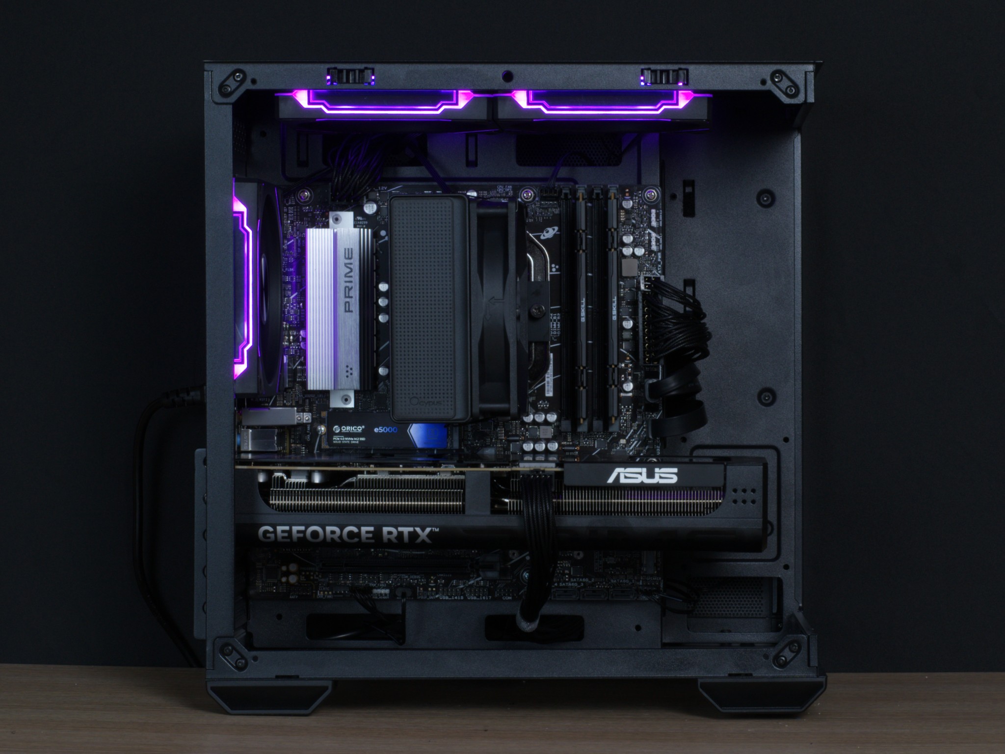 🟪Knight| 1440p Gaming PC: RTX 5070, Ryzen 5 7600X, 32GB DDR5 RAM, 1TB M.2 SSD w/ Wifi