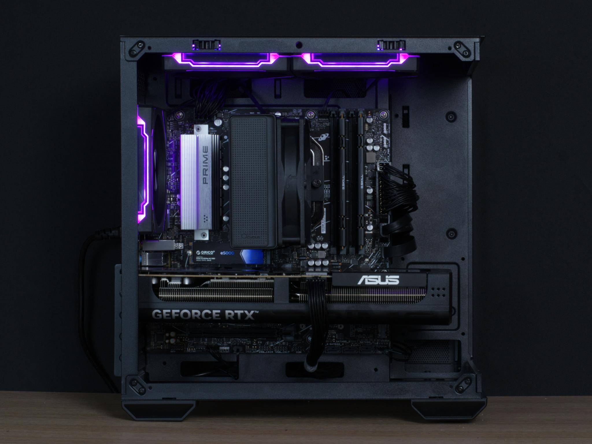 🟪Knight| 1440p Gaming PC: RTX 5070, Ryzen 5 7600X, 32GB DDR5 RAM, 1TB M.2 SSD w/ Wifi