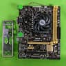 A8-5600K + Asus A55BM-E Motherboard + CPU Cooler + IO shield Combo