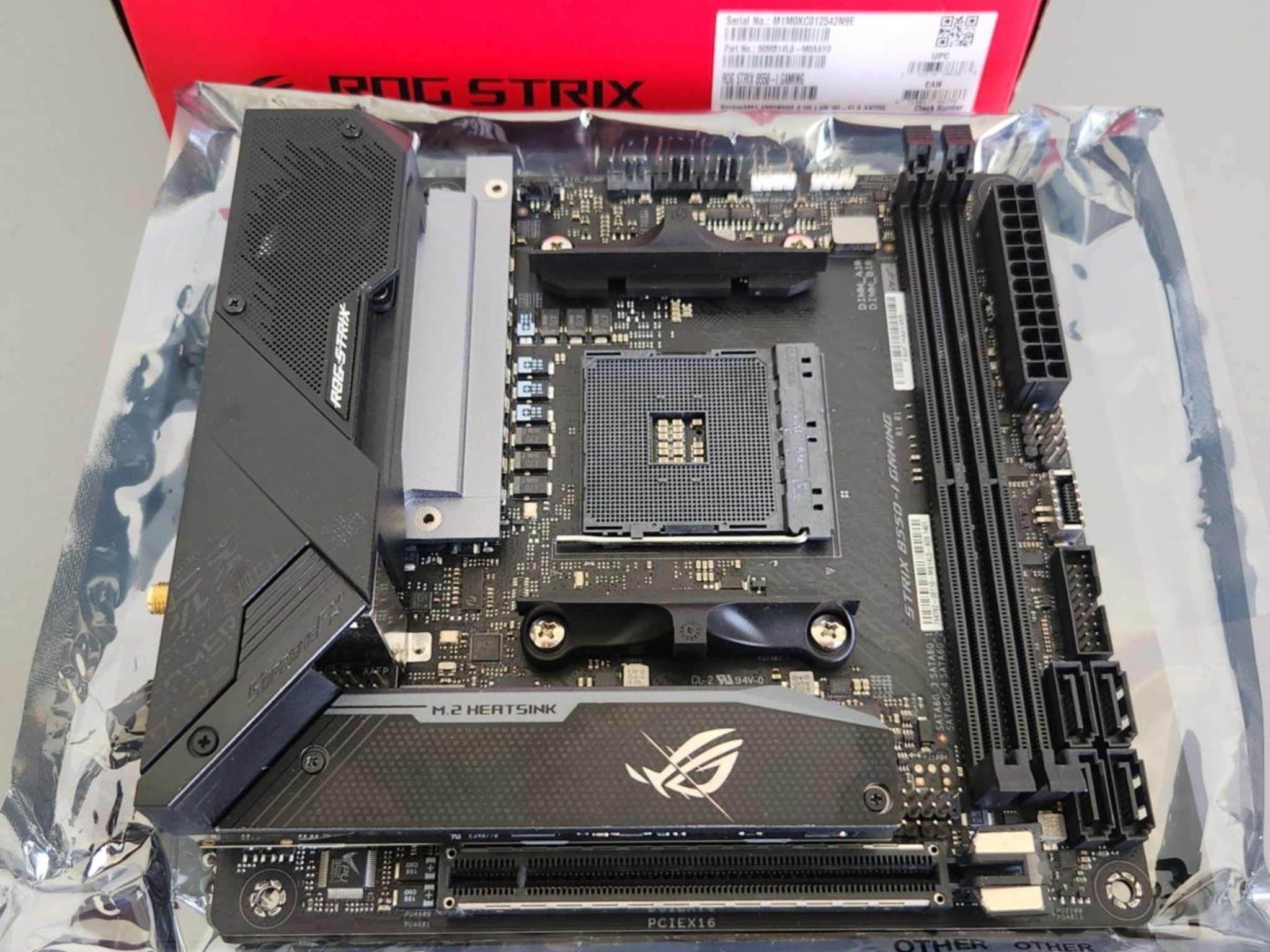 Asus ROG Strix B550-I Gaming, mITX AM4 WiFi6