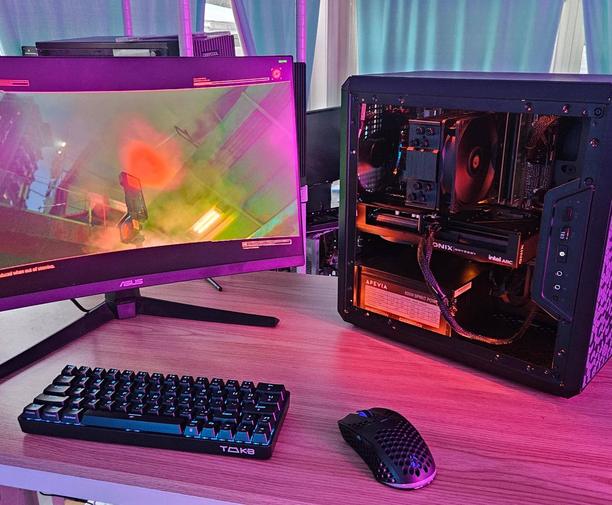 Intel Arc B580 System with an i7 9700k!