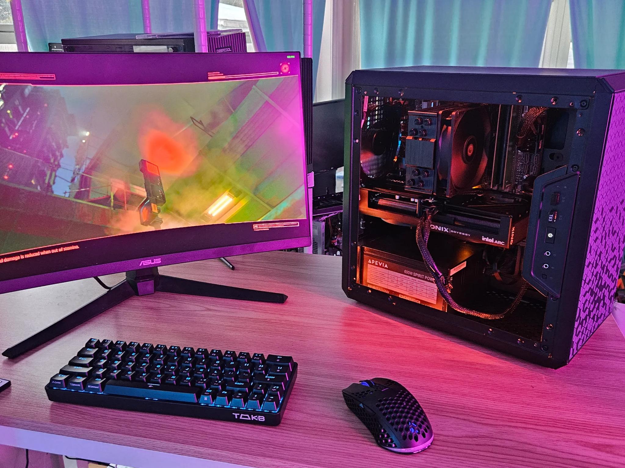 Intel Arc B580 System with an i7 9700k!
