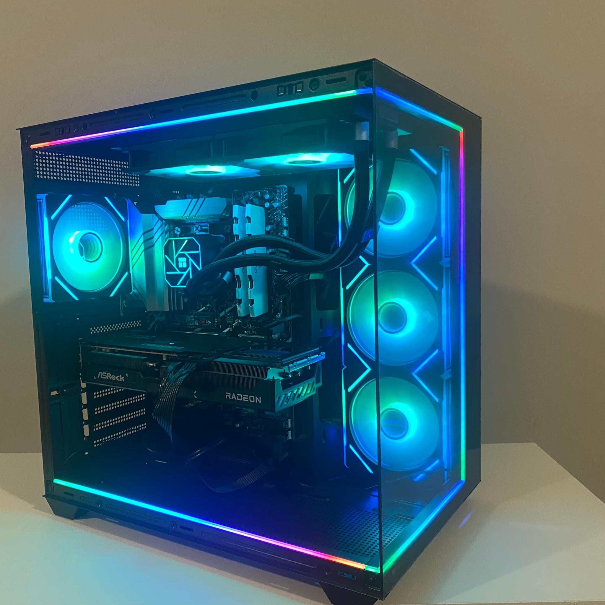 High-End Gaming PC | i9-14900K | RX 9070 16GB | 64GB DDR5 | 1TB NVMe + 1TB HDD | WiFi + Bluetooth