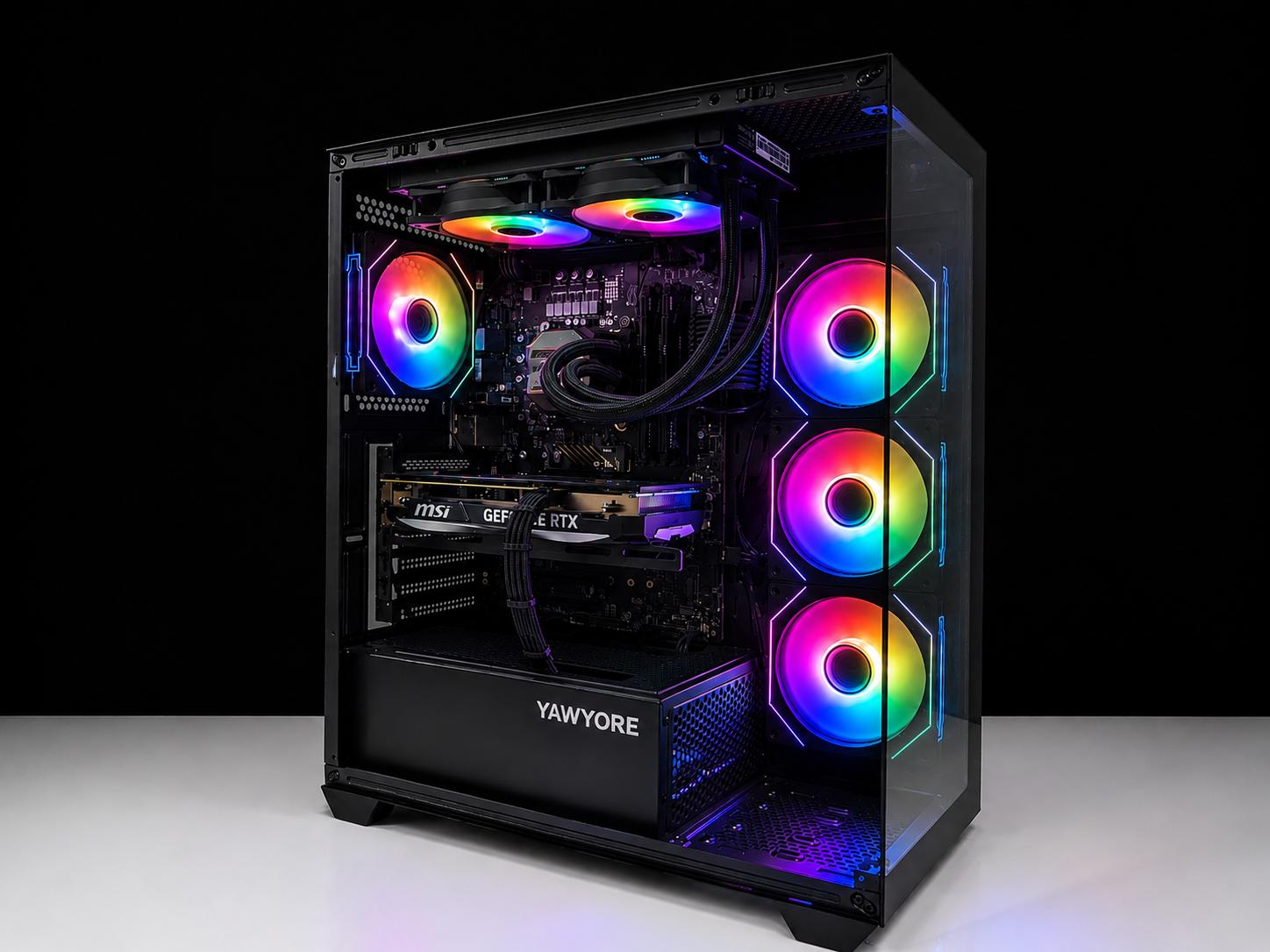 4k/1440p Gaming PC | RTX 4070 | i7-13700f | 32GB RAM | 3TB STORAGE | WIFI+BT