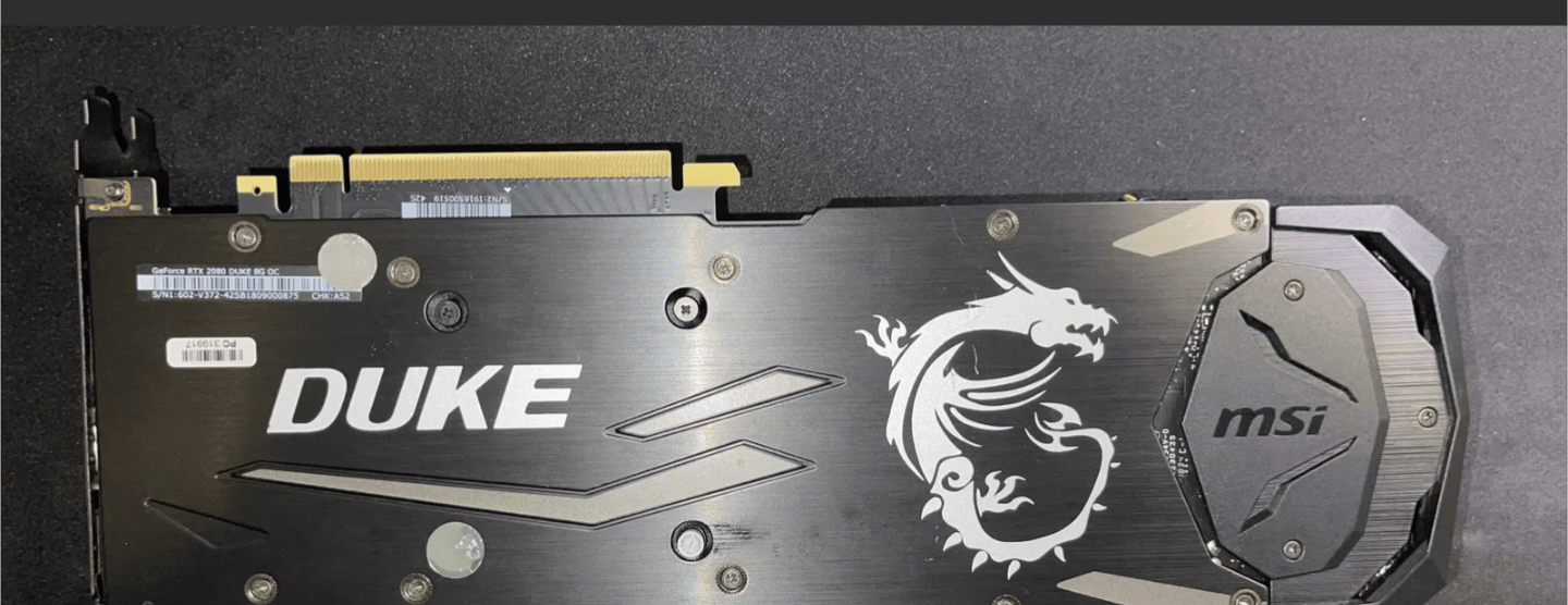 The Duke by MSI RTX 2070