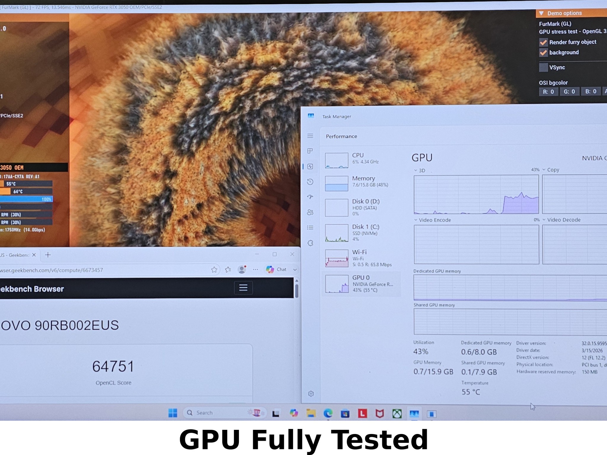 RTX 3050 8GB