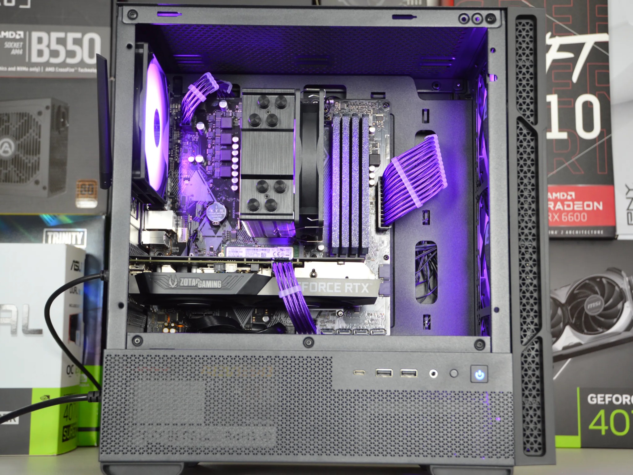 🔮⚫| RTX 3060 12GB | Ryzen 5 5500 | 32GB DDR4 RAM | 1TB NVME SSD | Royal Darkness 2.0 |