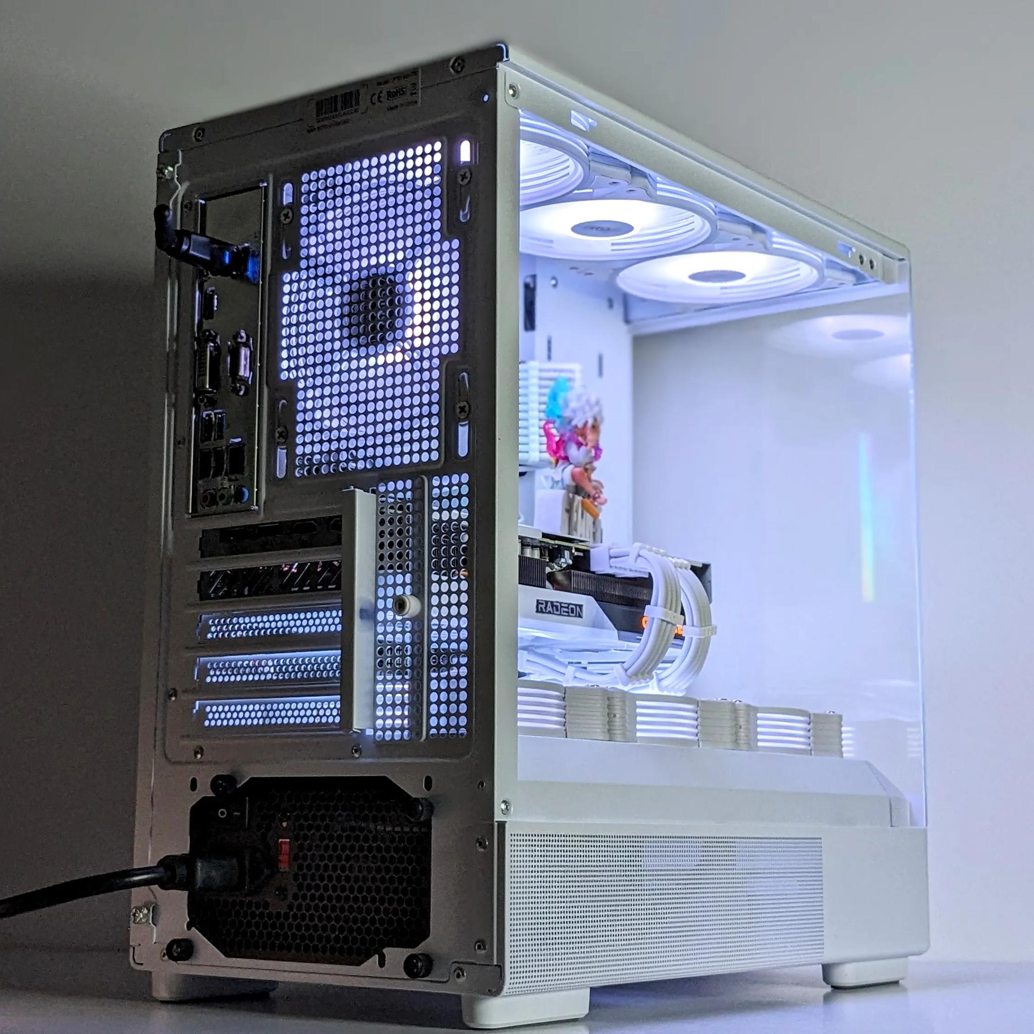 The OnE PiEce🏴‍☠️⚪️💎1440P Gaming Beast⚪️RX 7600XT⚪️16GB RAM⚪️Ryzen 5⚪️1TB PCIE NVMe⚪️Windows 11 Pro