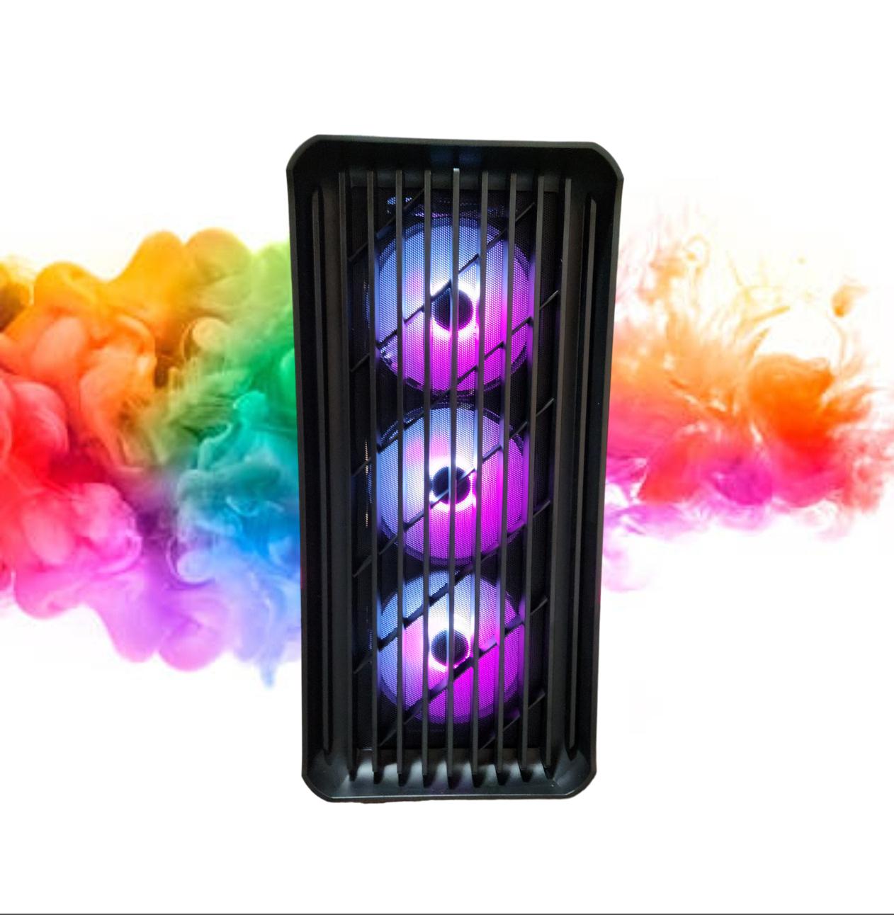 SALE: RTX 2080 Super + Ryzen 5 5500 + 16GBs DDR4 RAM + 1TB SSD + 5 Fans ( Black RGB Gaming PC )