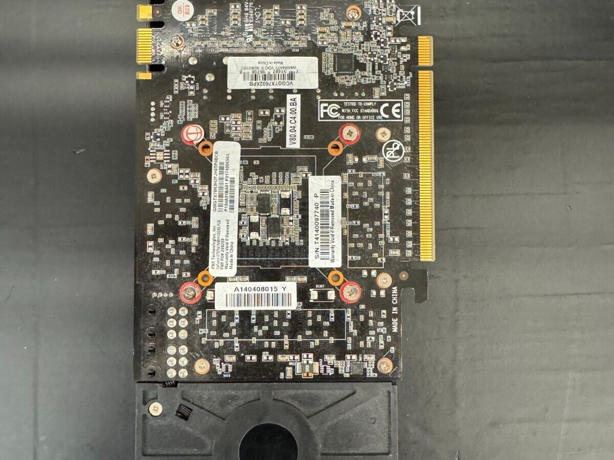 *B Grade* PNY GeForce GTX 760 2GB GDDR5 Graphics Card - DVI, HDMI, DisplayPort