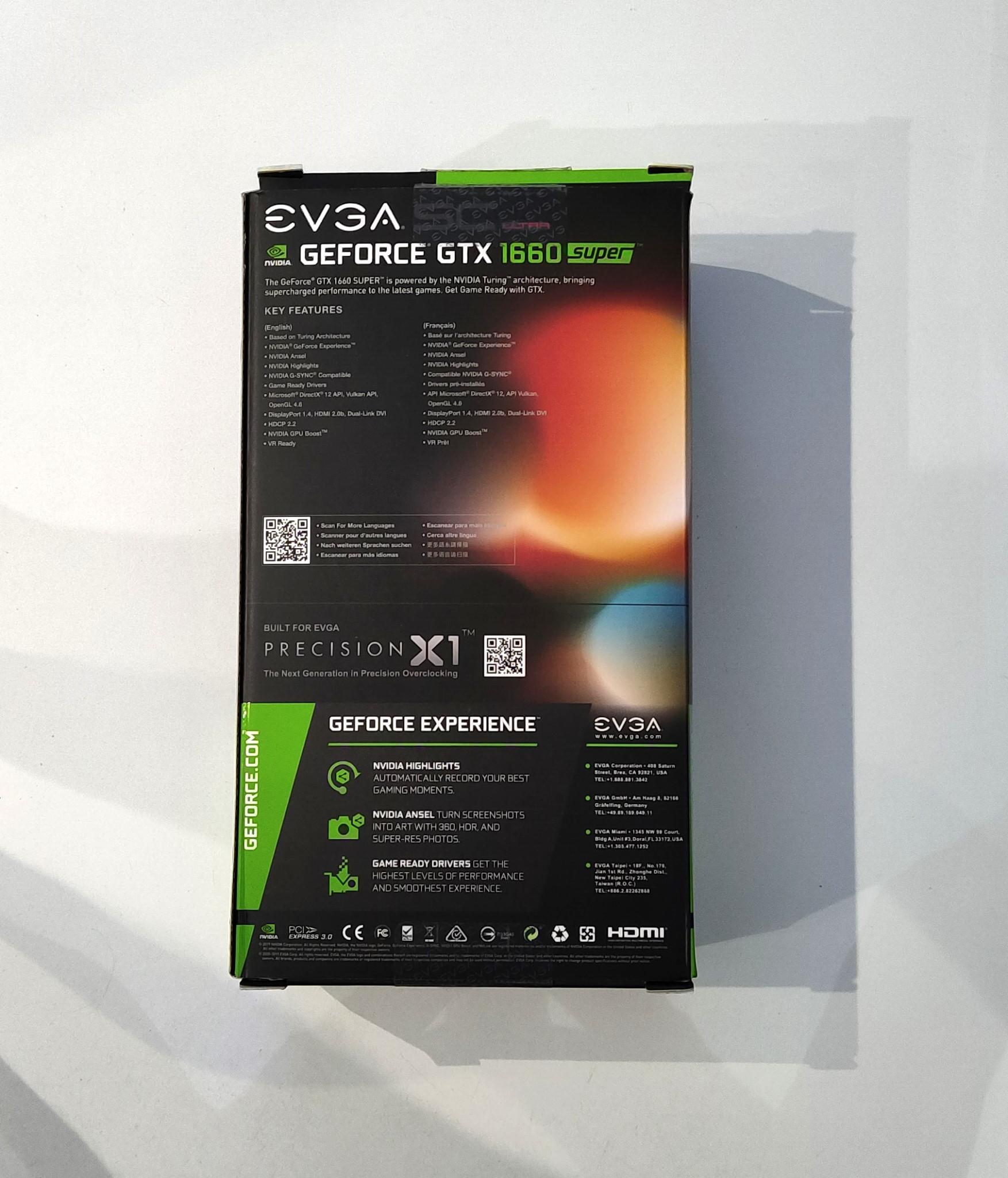 EVGA GTX 1660 Super