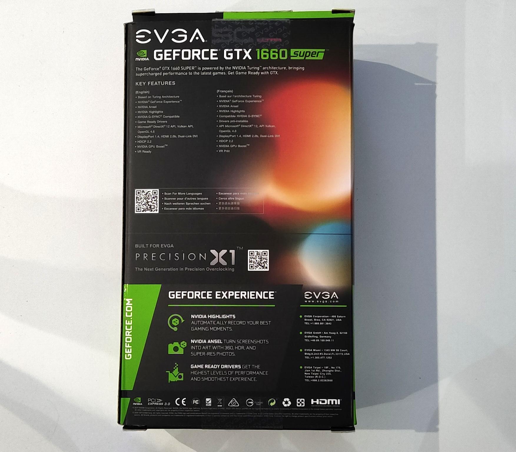 EVGA GTX 1660 Super
