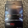 Samsung 990 Pro 4TB NVMe M.2 SSD Gen4 7450mb/s speed