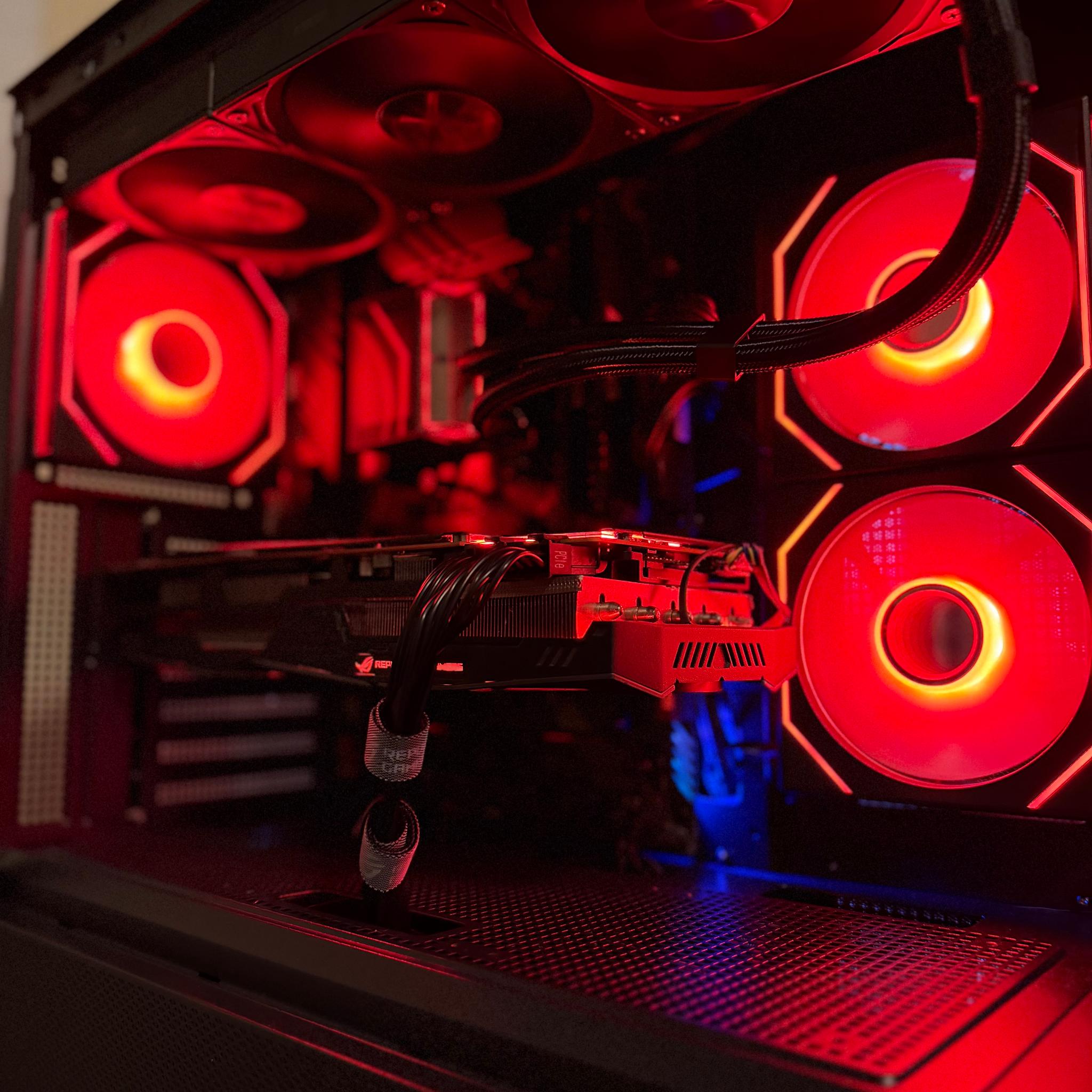 ROG Gaming PC | Ryzen 5 5500 | RX 5700 XT 8GB | 16GB RAM | ASUS TUF WiFi | 360mm LCD AIO