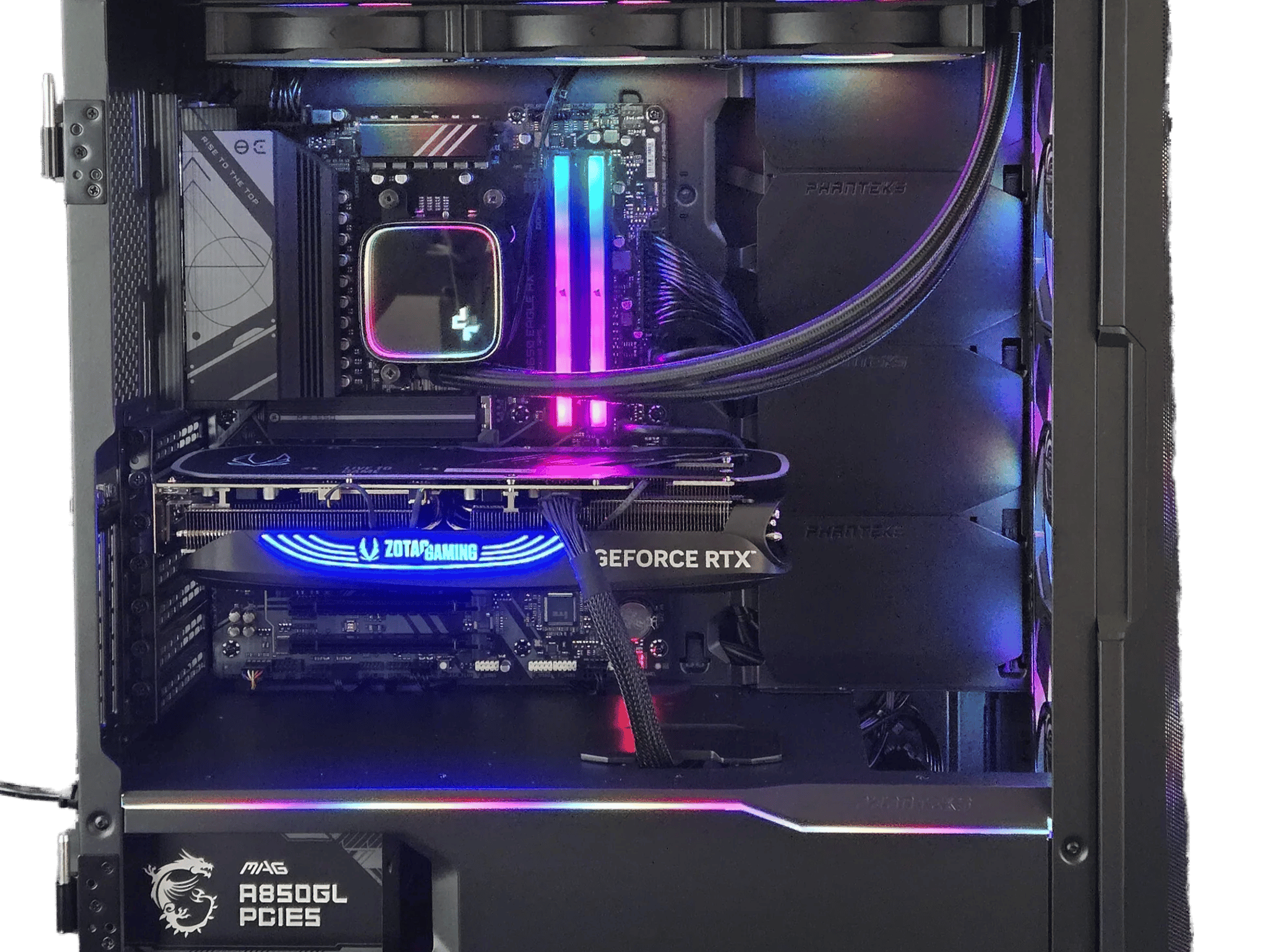 Draco Ultra Gaming PC W/ Ryzen 7 9800X3D/ RTX 5070 Ti/ 32GB DDR5/ 2TB SSD