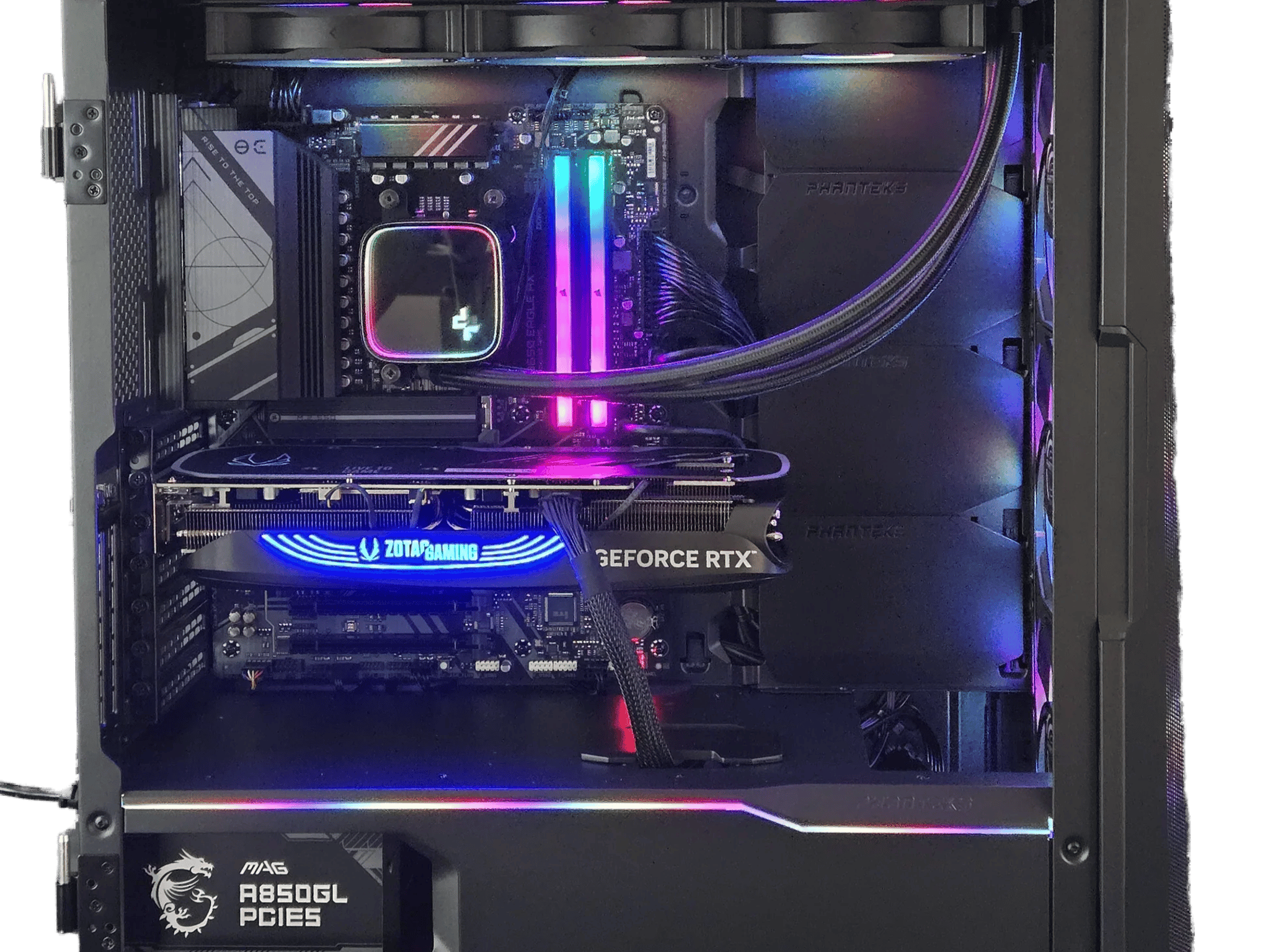 Draco Ultra Gaming PC W/ Ryzen 7 9800X3D/ RTX 5070 Ti/ 32GB DDR5/ 2TB SSD