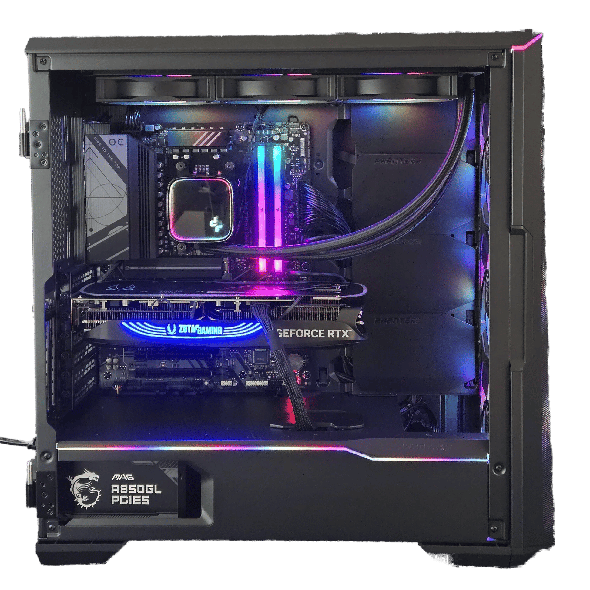Draco Ultra Gaming PC W/ Ryzen 7 9800X3D/ RTX 5070 Ti/ 32GB DDR5/ 2TB SSD
