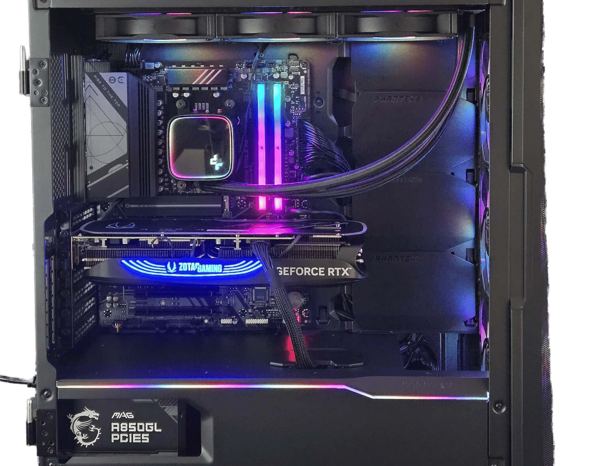 Draco Ultra Gaming PC W/ Ryzen 7 9800X3D/ RTX 5070 Ti/ 32GB DDR5/ 2TB SSD