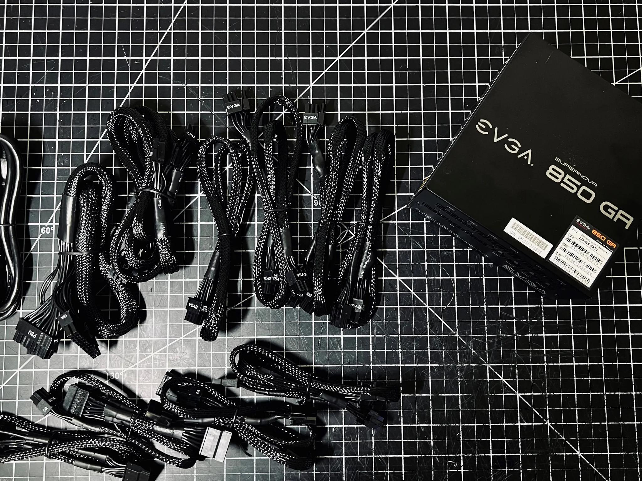 EVGA SuperNOVA 850 GA, 80 Plus Gold 850W, Fully Modular