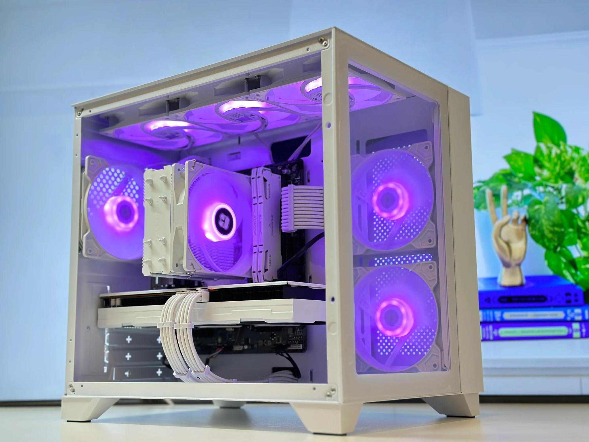 🤍🏔️Alaska🏔️❄️Gaming PC❄️AMD RX VEGA 56 8GB❄️Intel 12100F❄️16GB DDR4❄️1TB NVME SSD