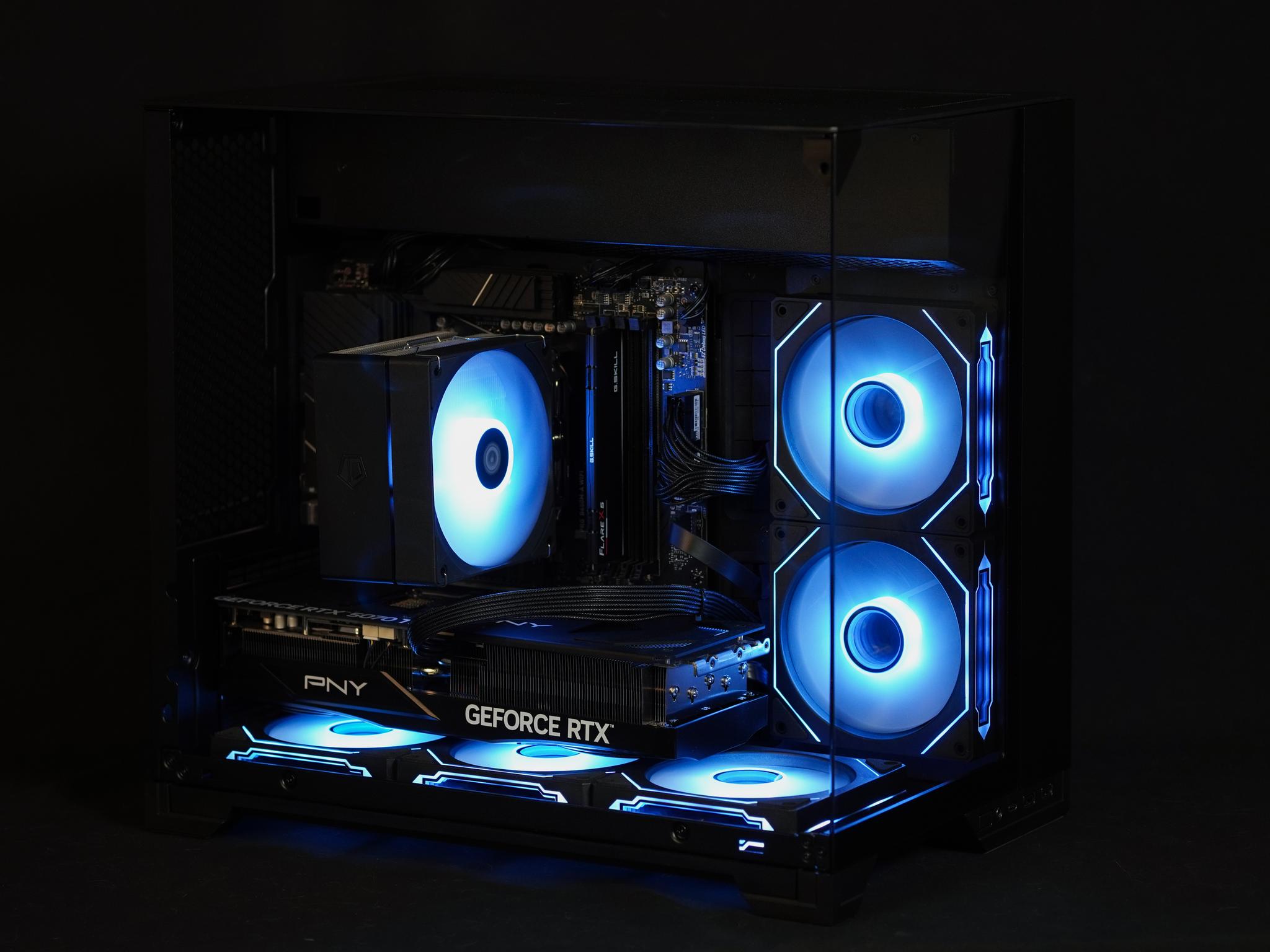 EXT Vision 70X Pro (V3) - Ryzen 7 8700F, RTX 5070 Ti 16GB, 32GB DDR5 Ram, 1TB SSD Gaming PC