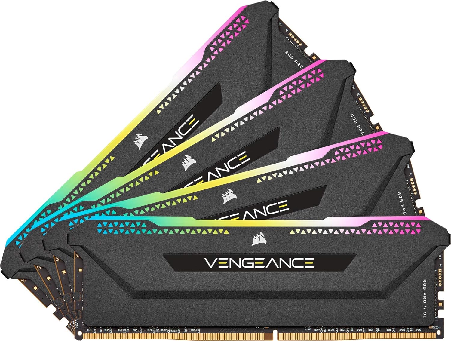 Corsair Vengeance RGB Pro SL 32GB (4 x 8GB) PC4-25600 (DDR4-3200) Memory