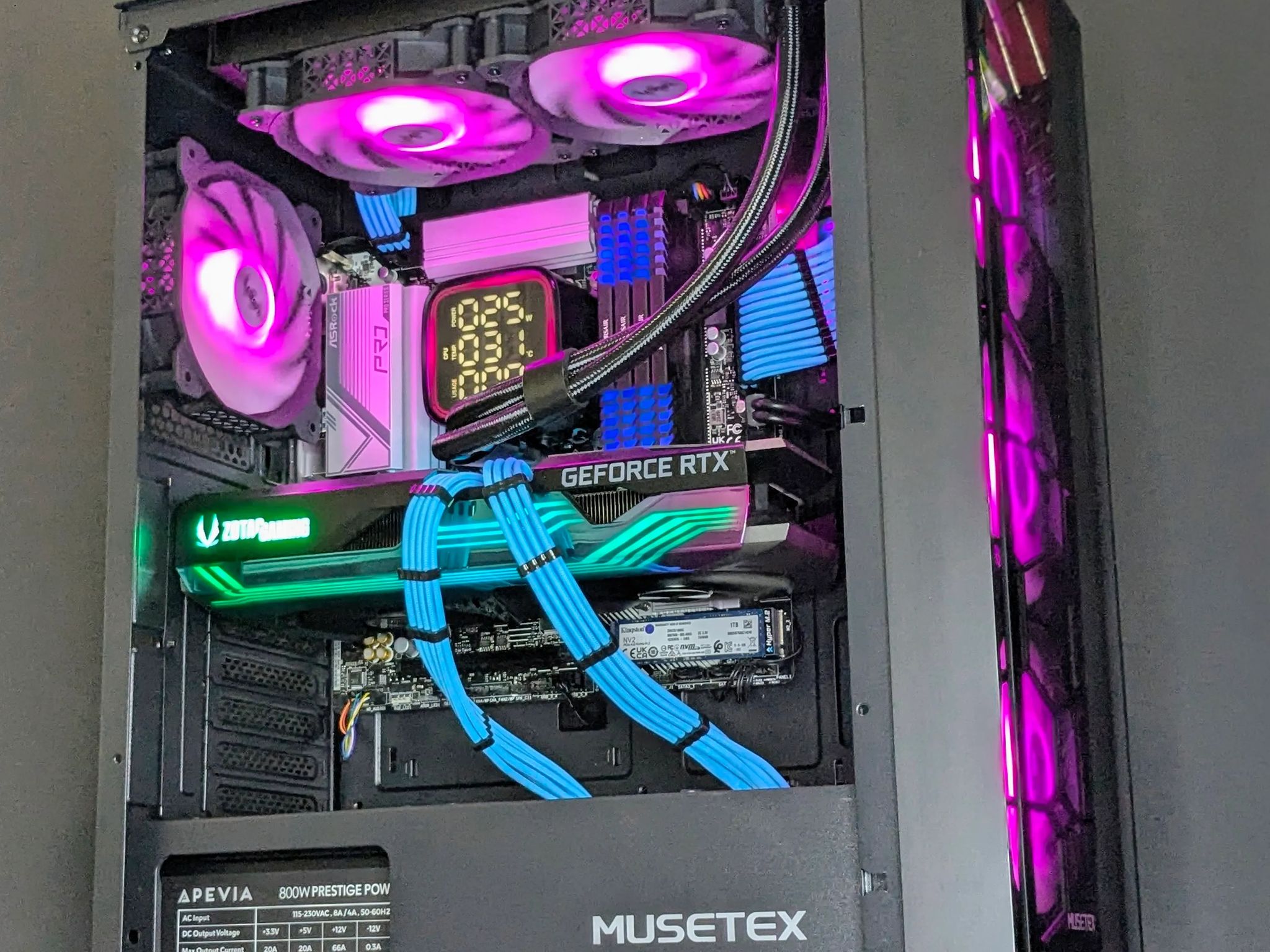 1440p Beast💙🔥RTX 3070💙I5-12600@4.9GHz🔵32GB Vengeance RAM🔵1TB NVMe/PCIE Gen 4.0🔵Windows 11 Pro