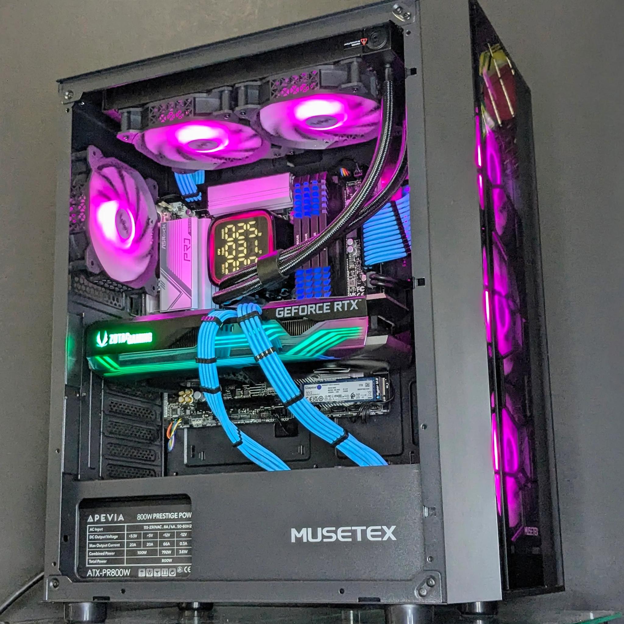 1440p Beast💙🔥RTX 3070💙I5-12600@4.9GHz🔵32GB Vengeance RAM🔵1TB NVMe/PCIE Gen 4.0🔵Windows 11 Pro