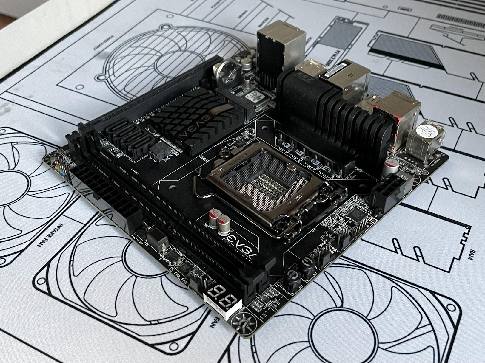 *RARE!* EVGA Z97 Core3D Mini-ITX computer motherboard LGA 1150 (Factory Refurbished by EVGA)