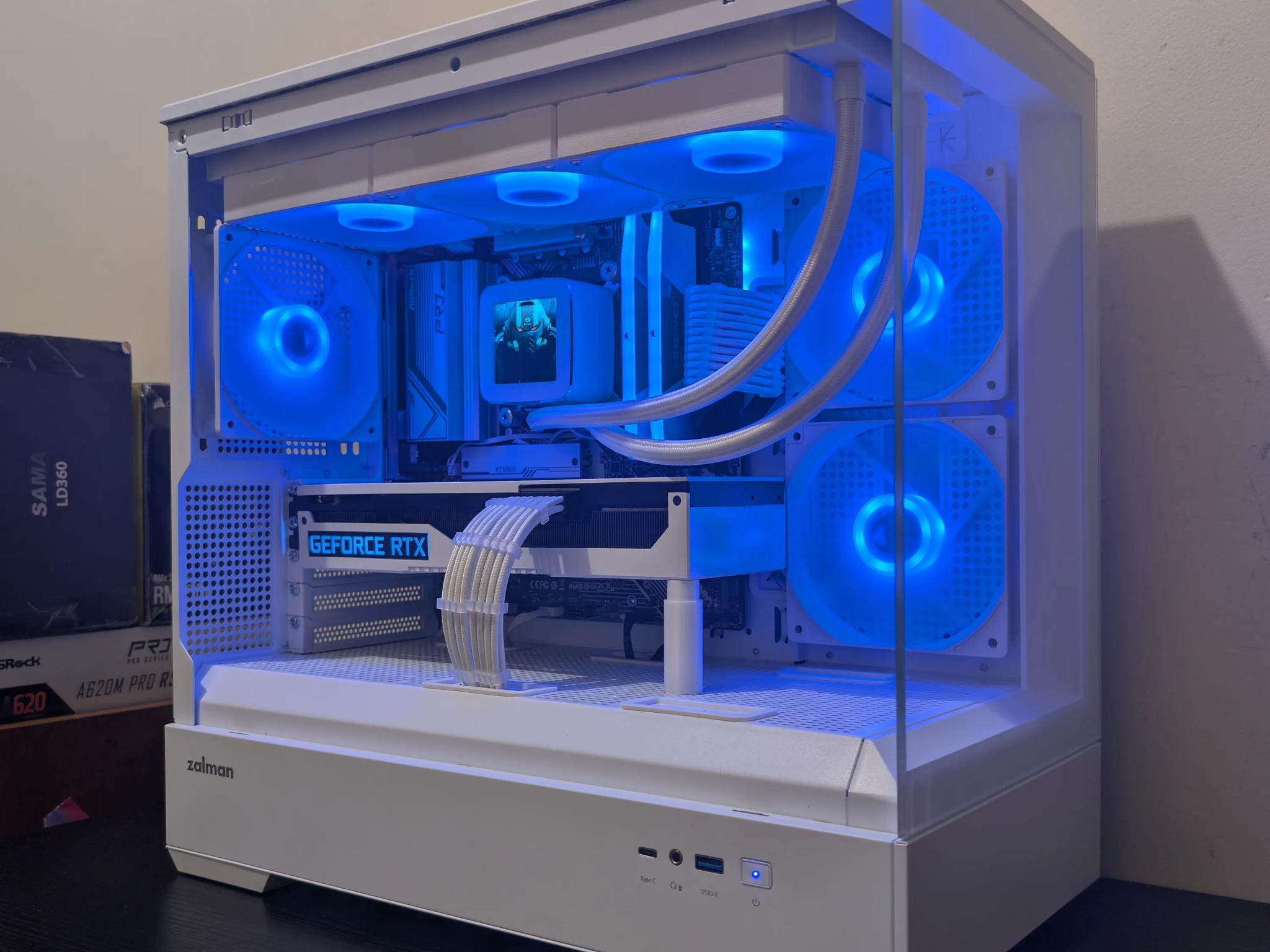 🦢1440p Gaming Beast | RTX 3080 | Ryzen 5 7600 | 1TB SSD | 32GB RAM | WiFi 6 & Bluetooth🦢