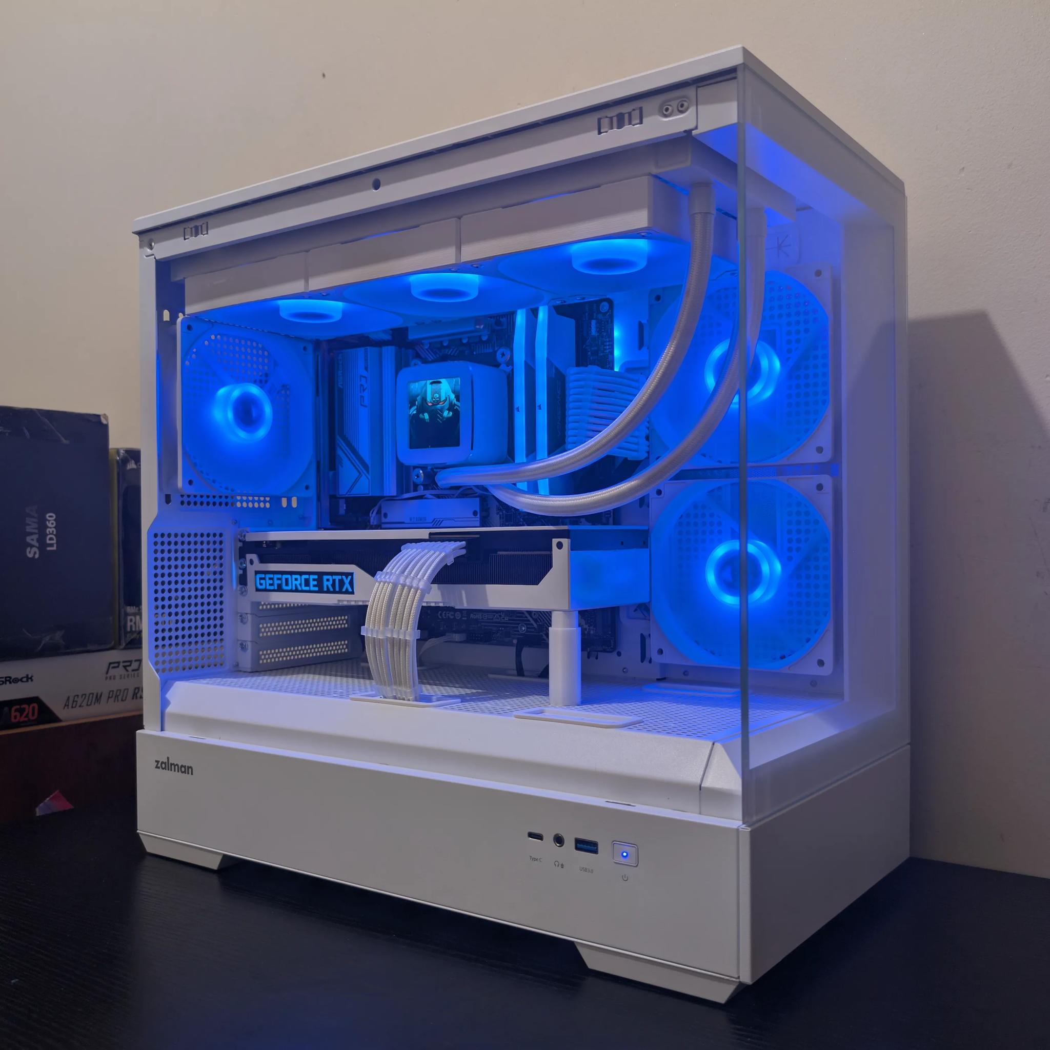 🦢1440p Gaming Beast | RTX 3080 | Ryzen 5 7600 | 1TB SSD | 32GB RAM | WiFi 6 & Bluetooth🦢