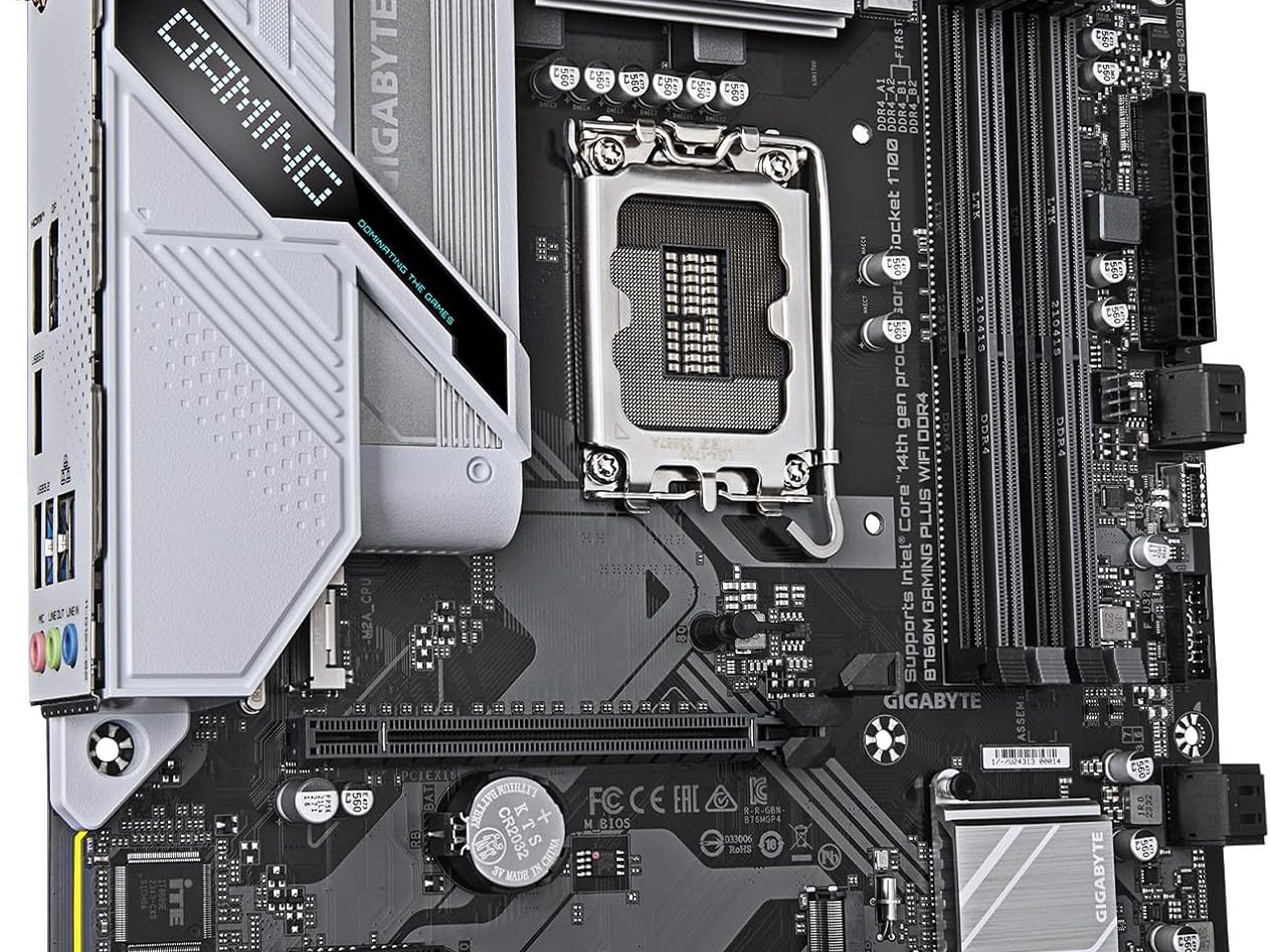 GIGABYTE B760M Gaming Plus WiFi DDR4 LGA 1700 Intel B760 Micro ATX Motherboard
