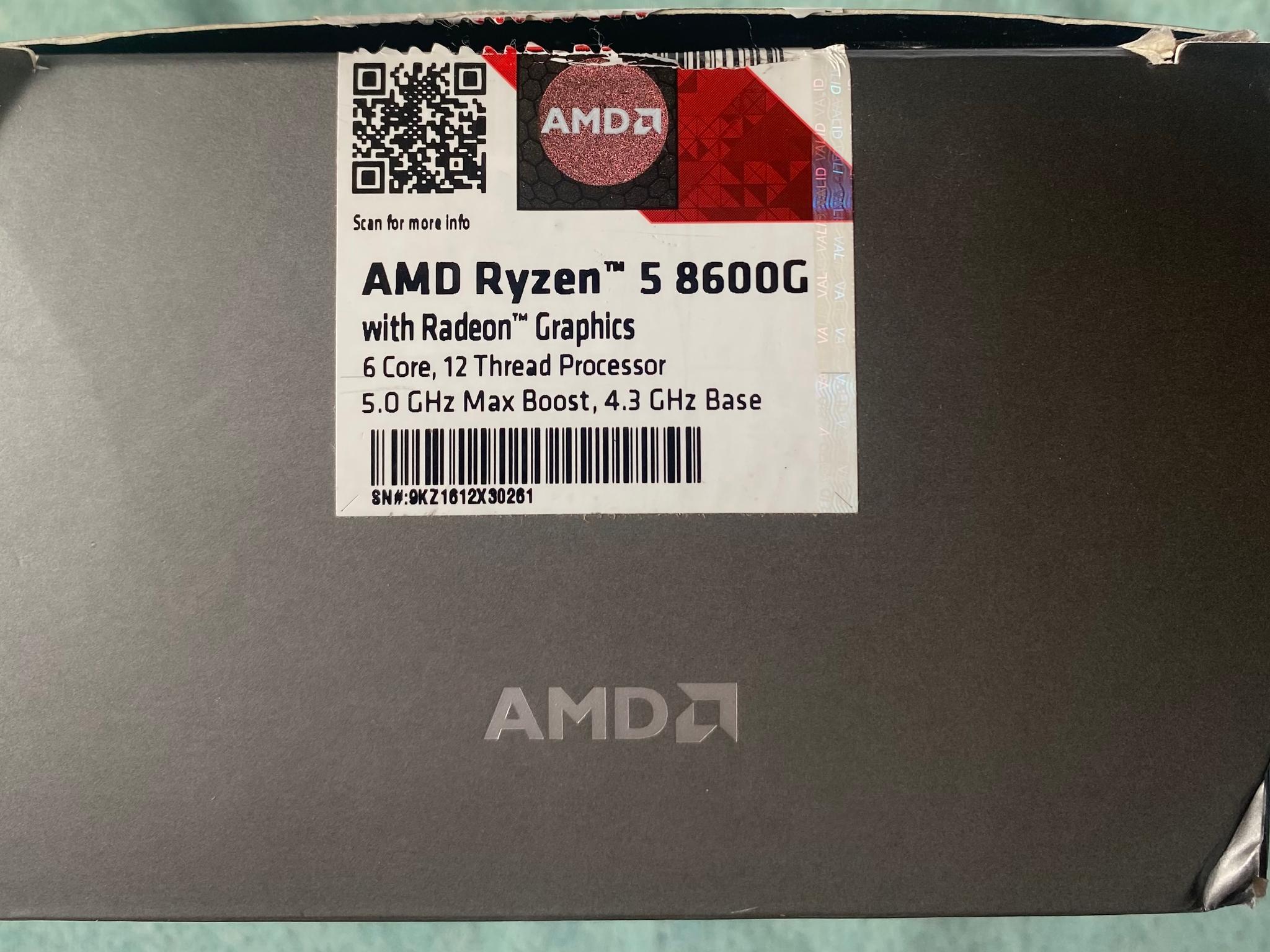 AMD Ryzen 5 8600G