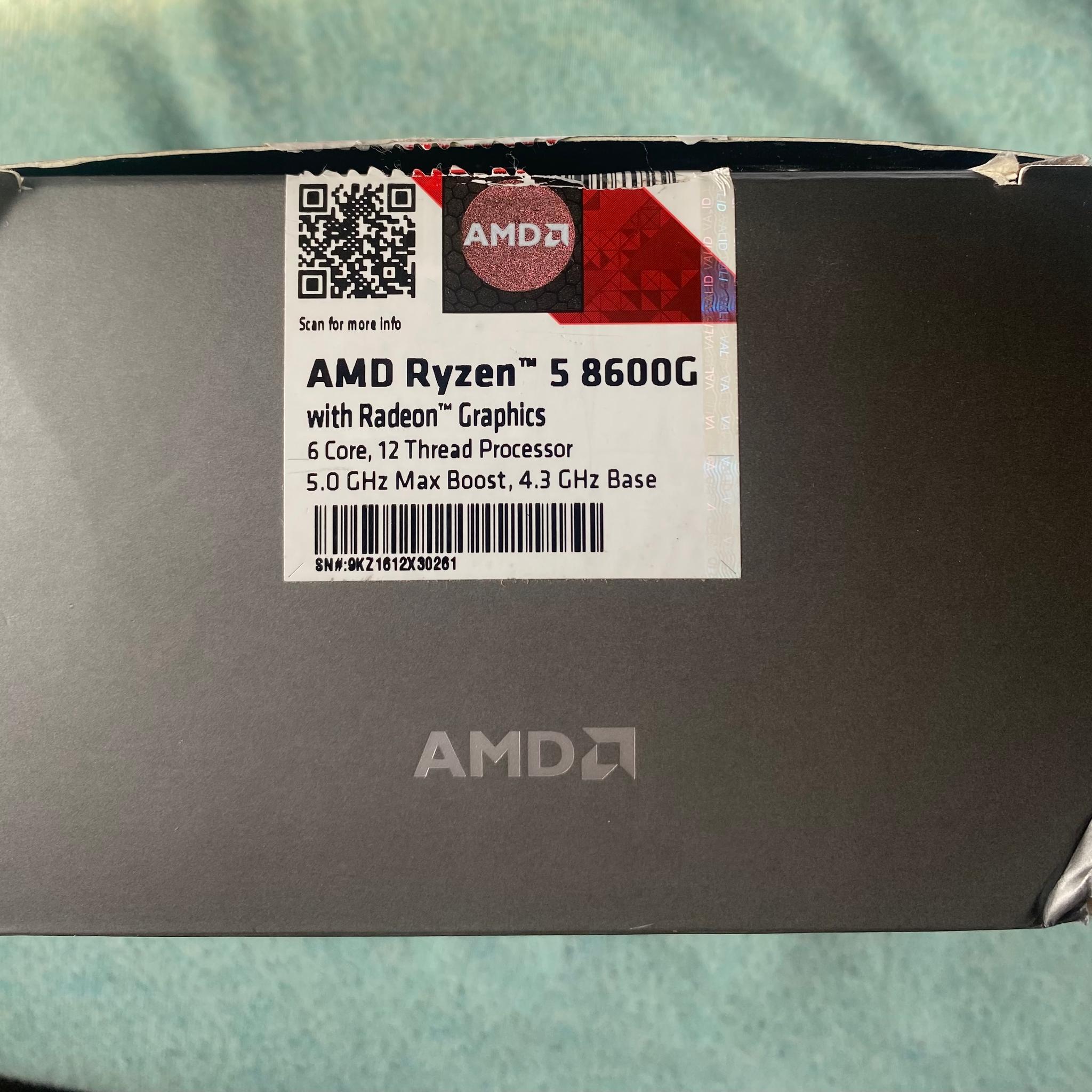 AMD Ryzen 5 8600G