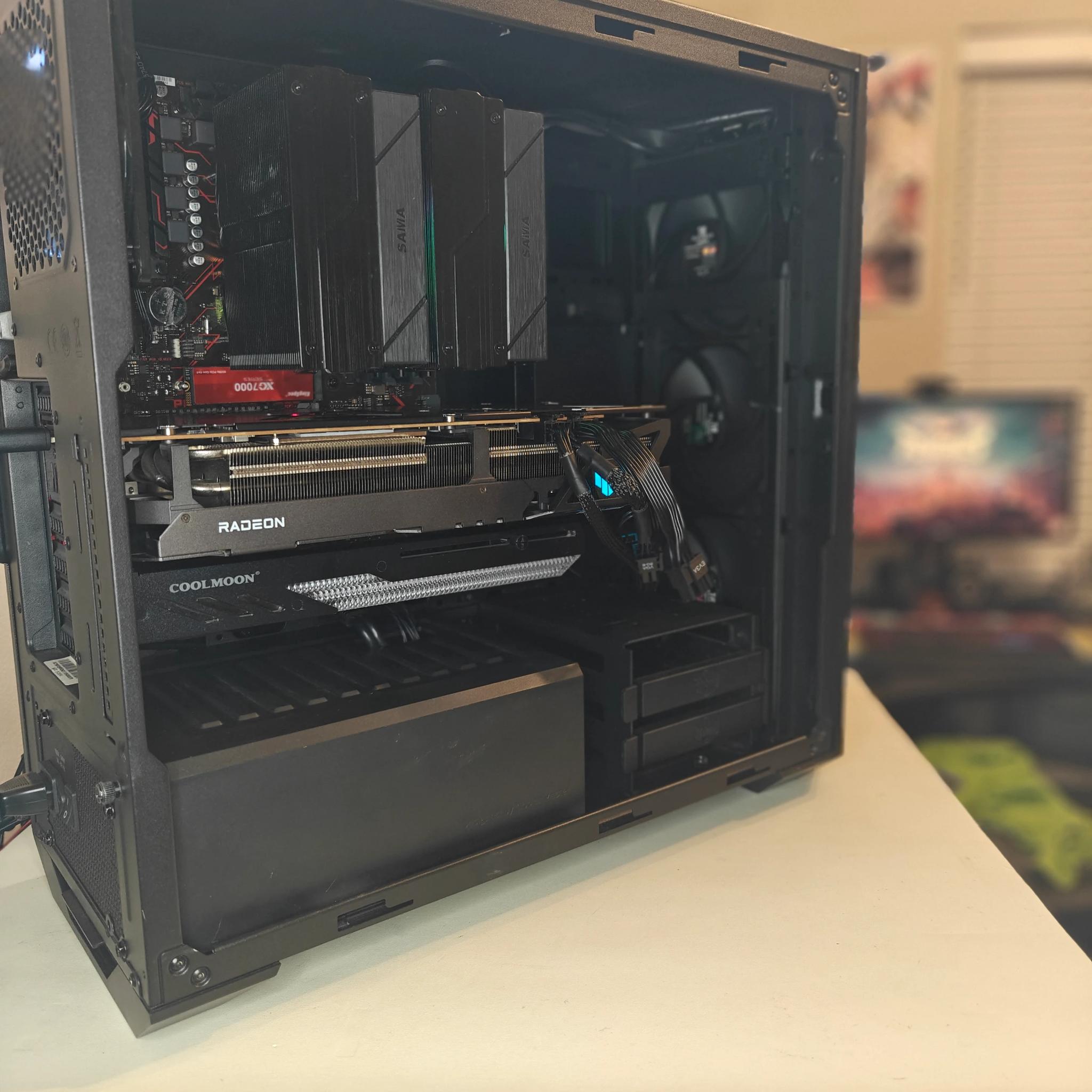 💢💰🏋️‍♂️ Midrange P2P Beast | Ryzen 7 5700X3D | Radeon RX 6700 XT | 32GB DDR4 RAM | 1TB NVMe SSD
