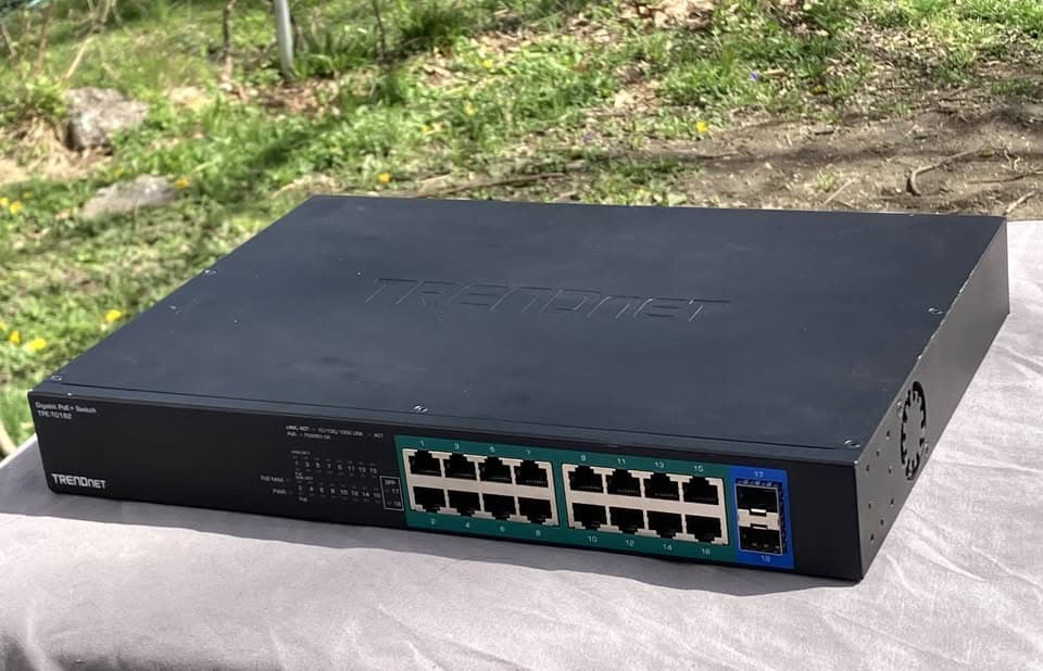 TRENDnet 18-Port Gigabit PoE+ Switch