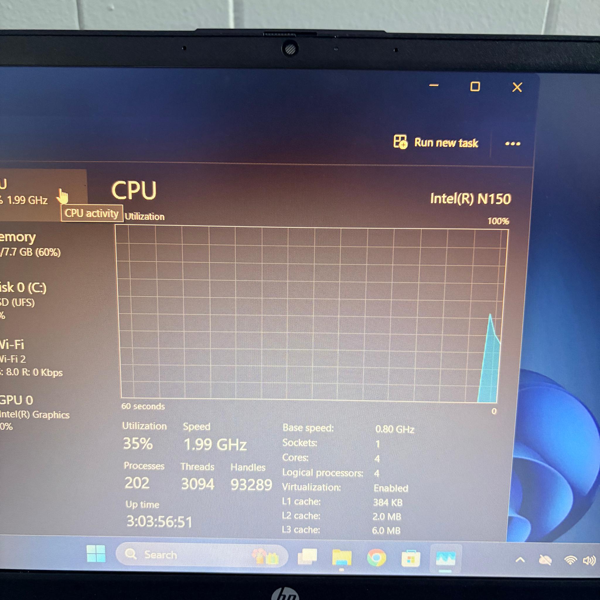 HP 14in Laptop PC