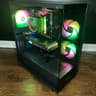 Black Gaming PC (RTX 3060 TI 8GB + AMD Ryzen 5 3600 + 16GB DDR4 + HDD + SSD)