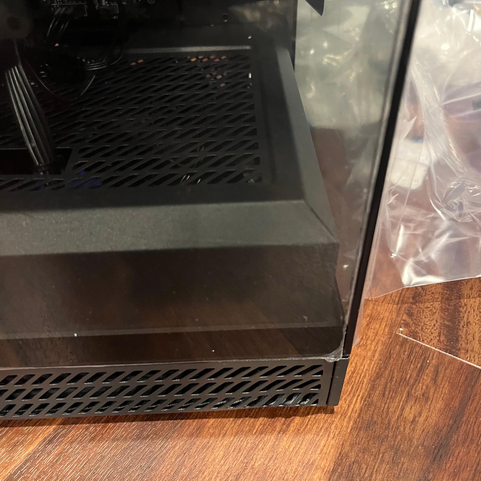 CASE DENT - GPU FANS ARE ZIPTIED - GeForce GTX 1060 6GB Custom Gaming PC - Ryzen 5 5500