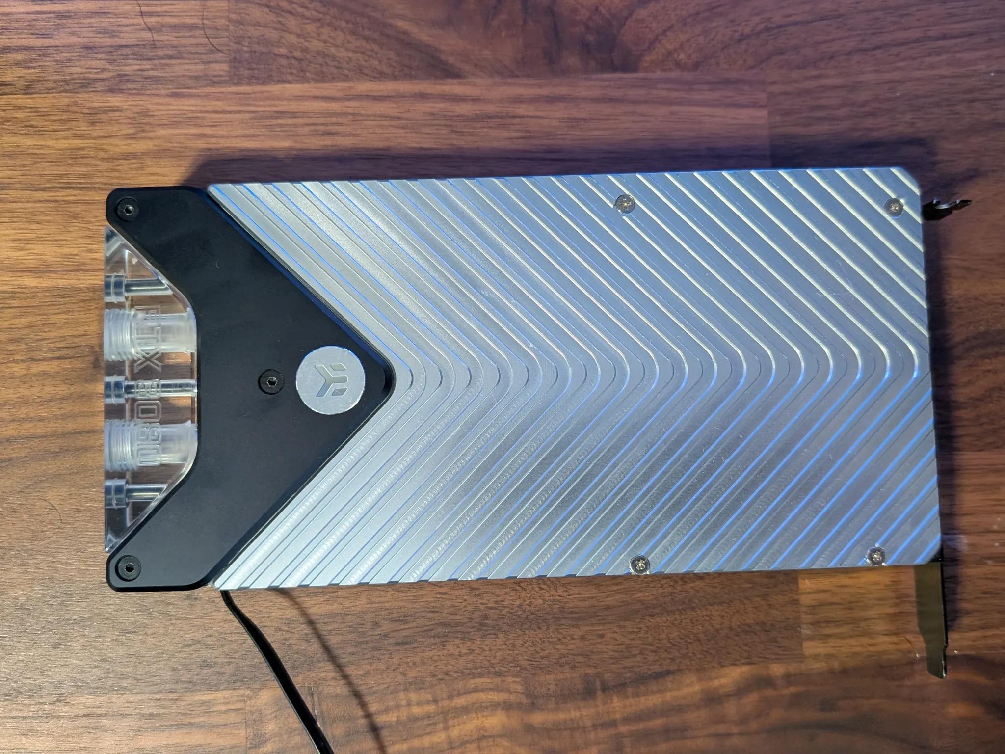 RTX 3080 FE with EKWB waterblock