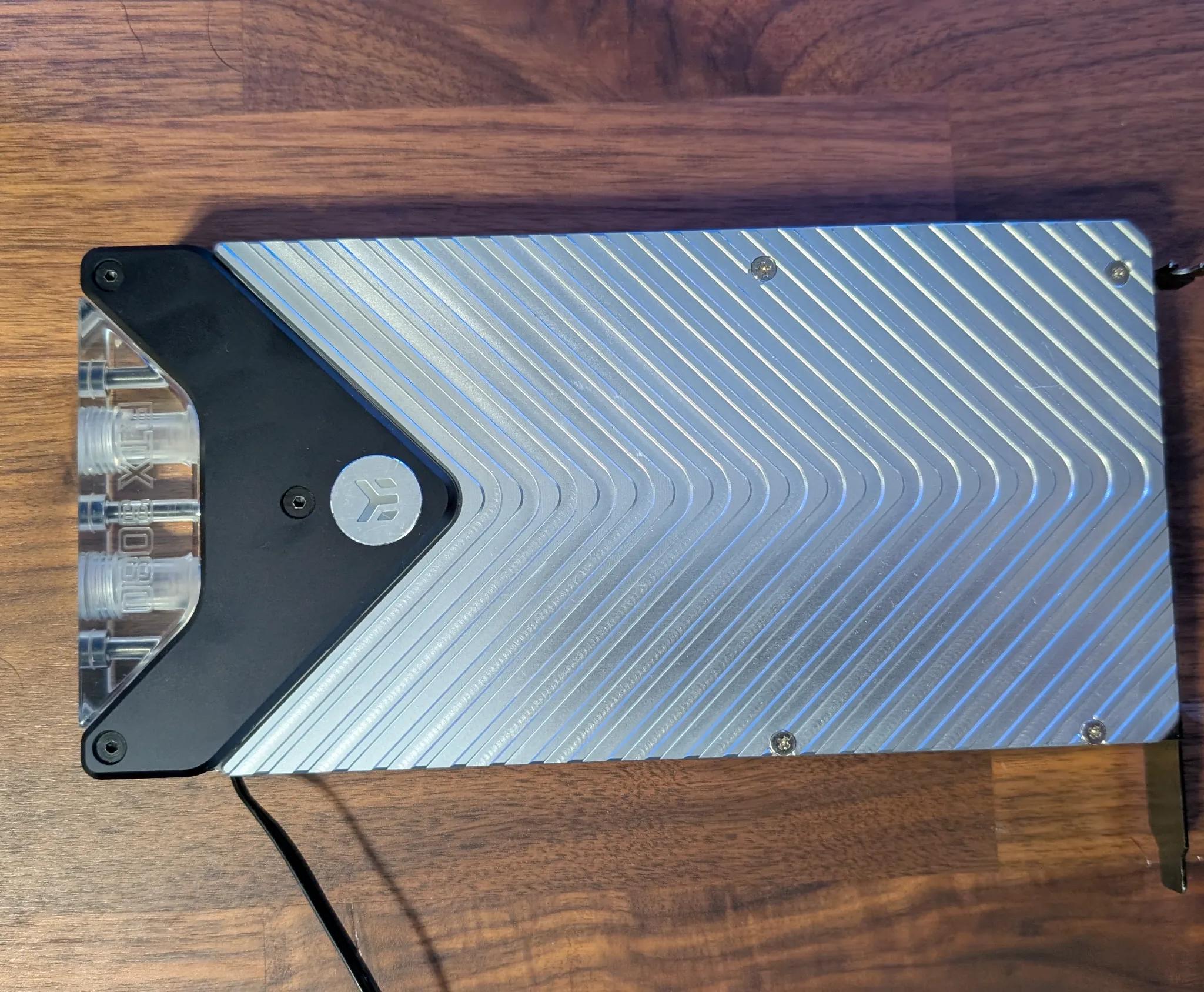 RTX 3080 FE with EKWB waterblock