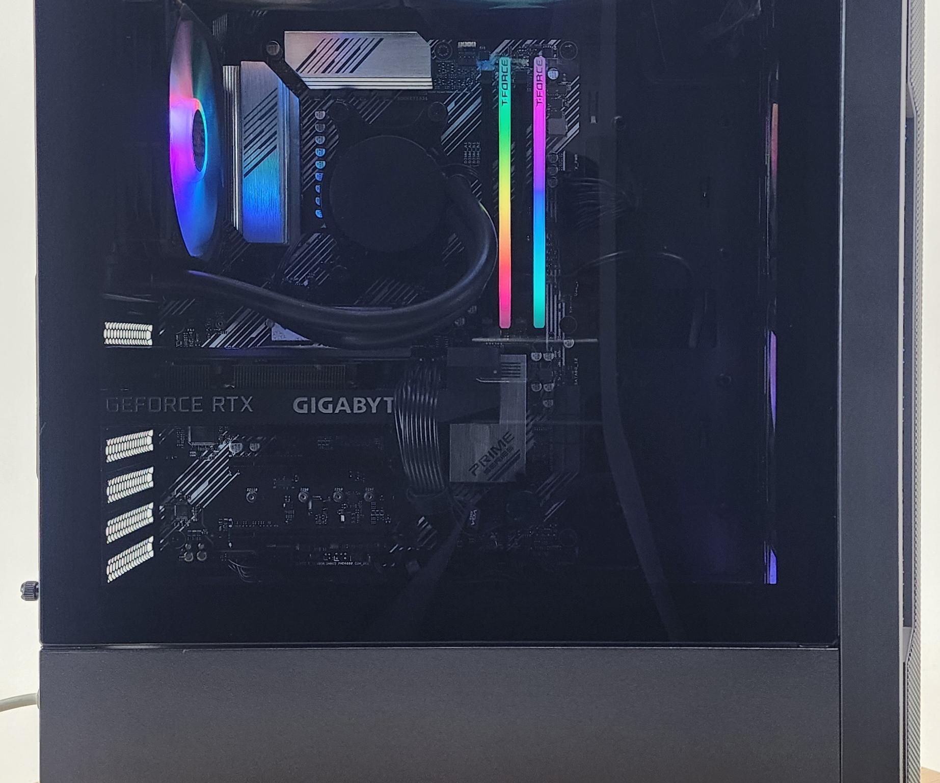 Gaming PC Ryzen 5 5600X 16GB RAM 512GB SSD RTX 3060 12GB Windows 11 Computer