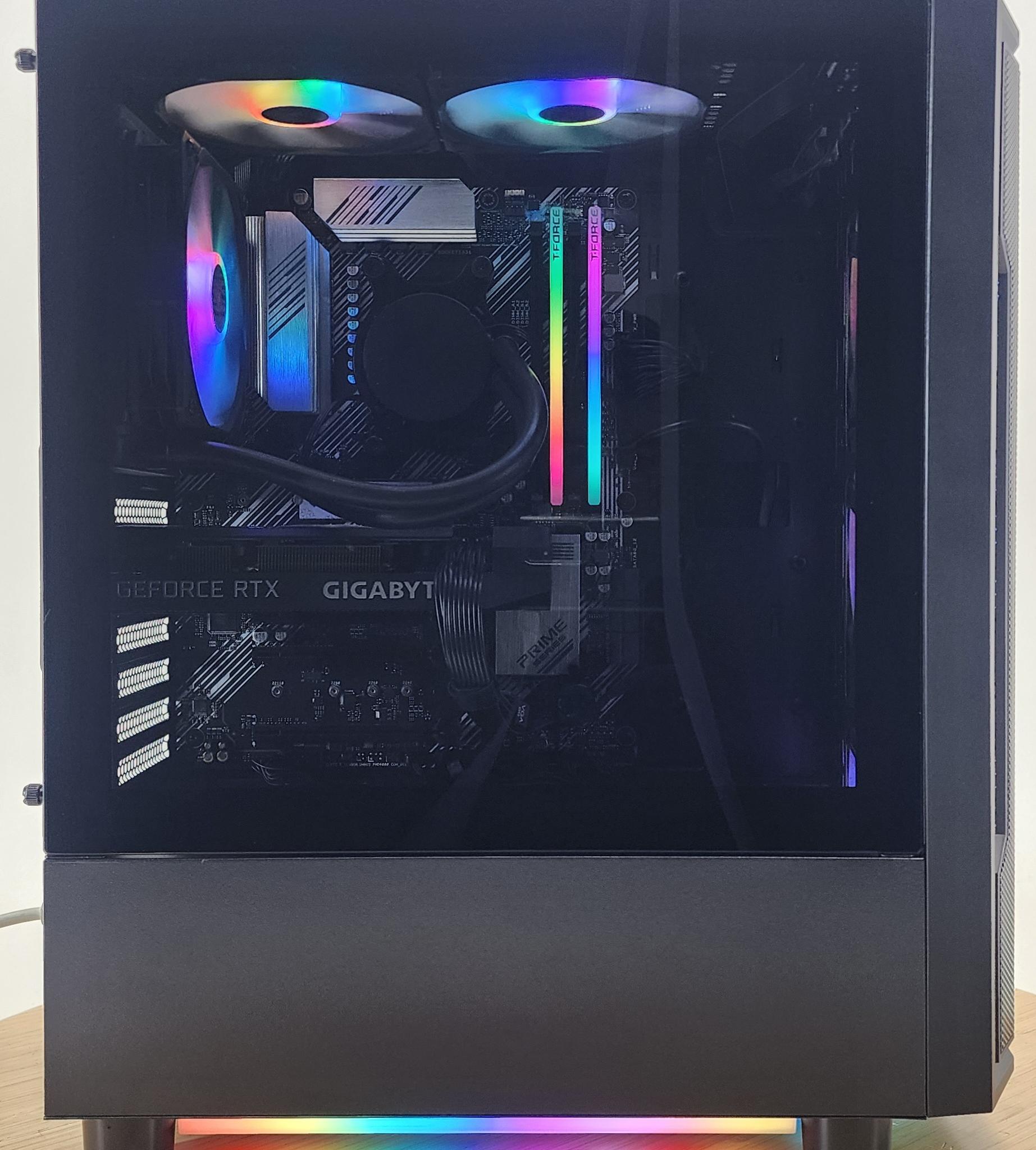 Gaming PC Ryzen 5 5600X 16GB RAM 512GB SSD RTX 3060 12GB Windows 11 Computer