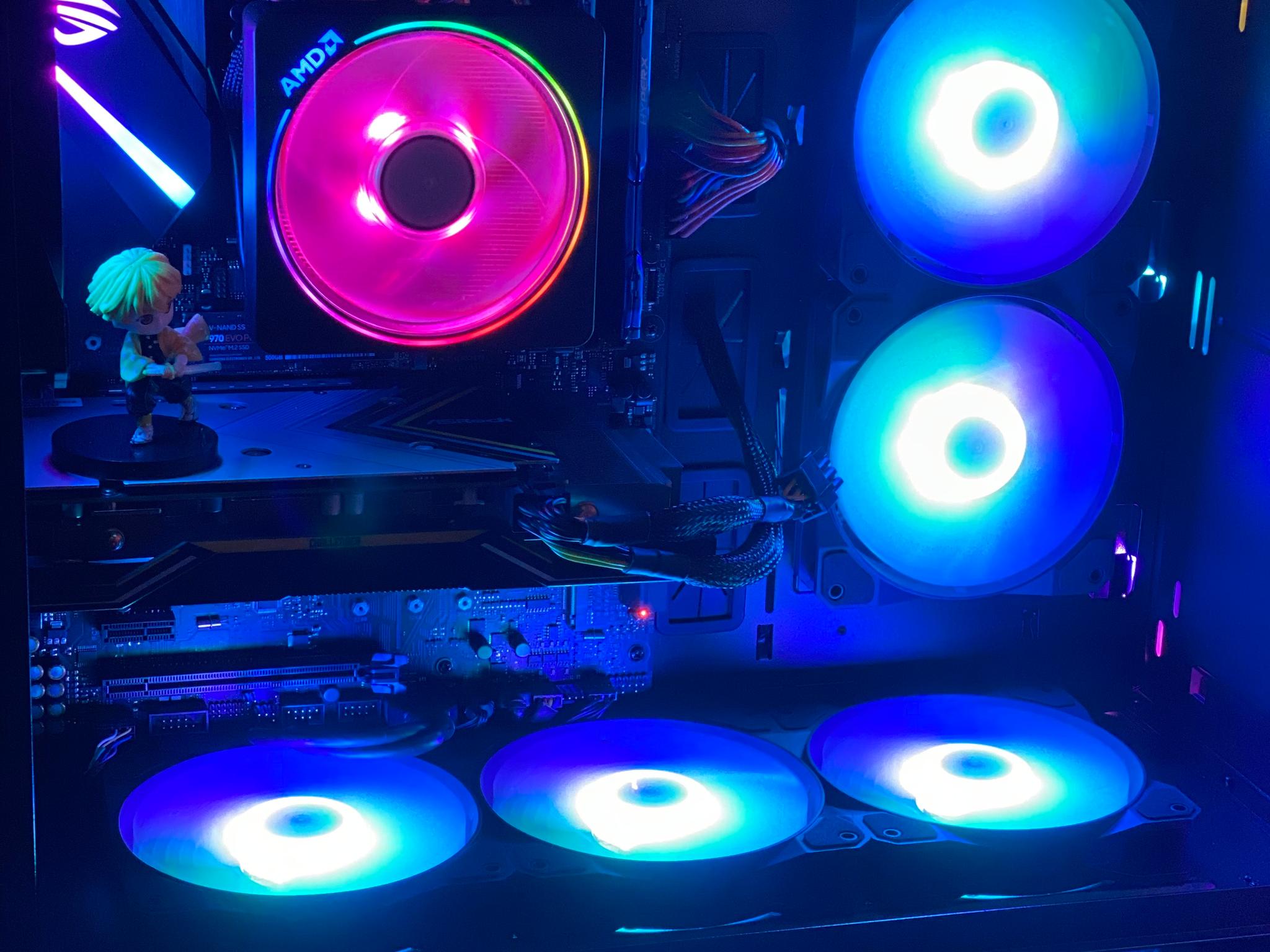 Shinjuku 新宿Lights | Ryzen 5| RX5500XT| 500GB 970EVO Samsung SSD| 16GB VENGEANCE DDR4| Windows 11 Pro