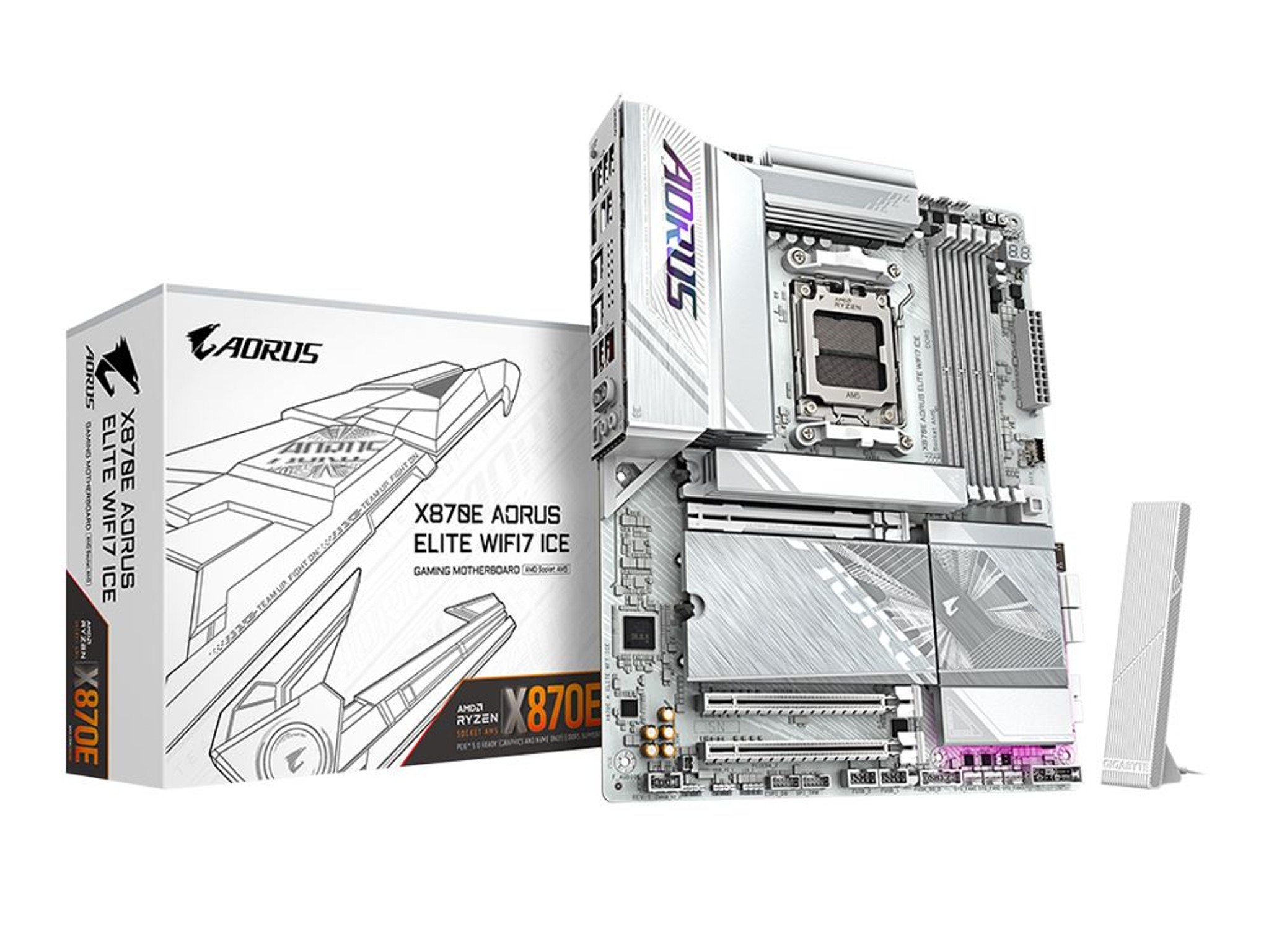 Gigabyte X870E AORUS ELITE WIFI7 ICE