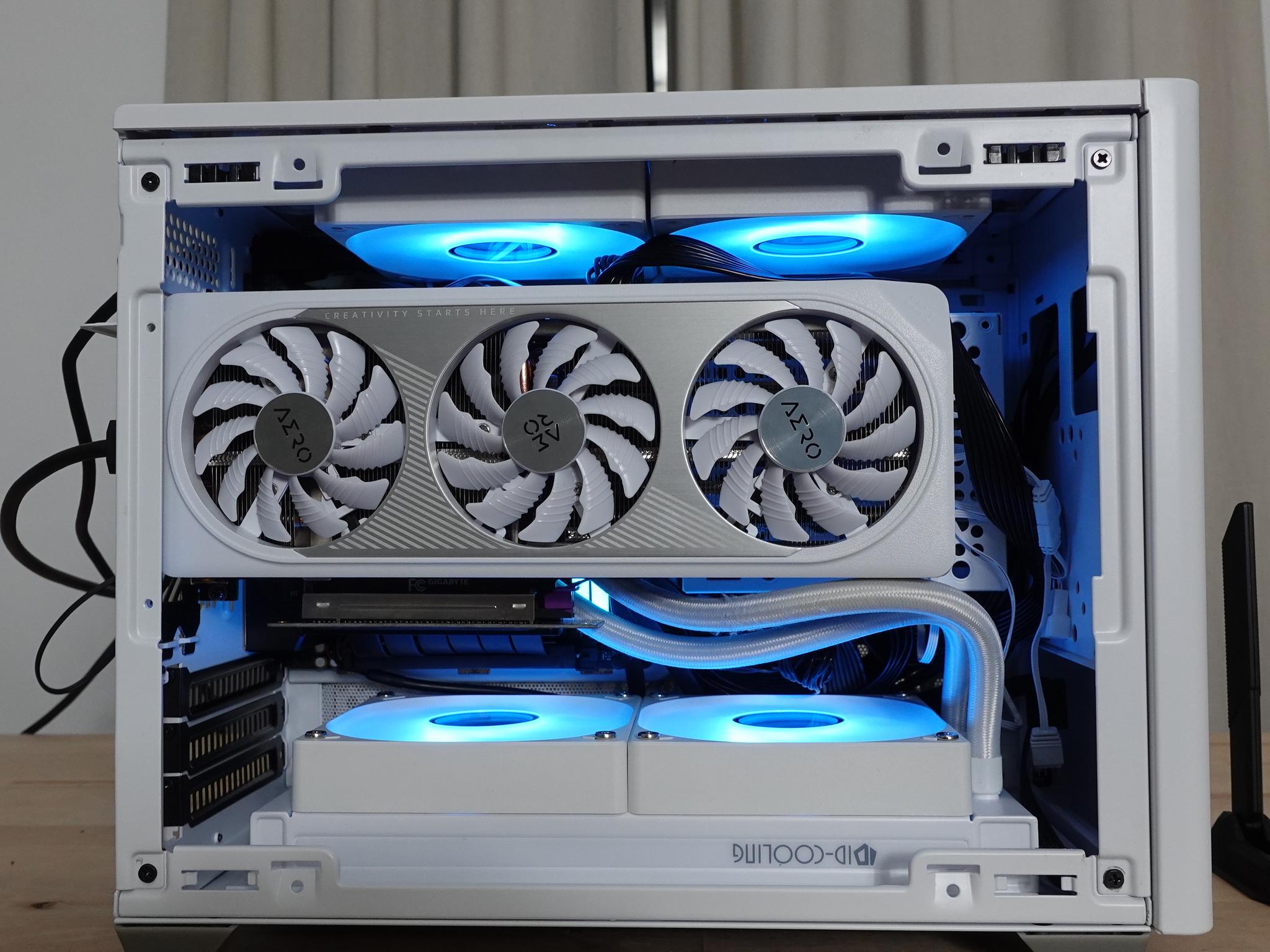 Mini Gaming PC with Intel Core i5-13600KF GIGABYTE RTX 4060 Ti AERO 1TB M.2 SSD NVMe Windows 11 Pro