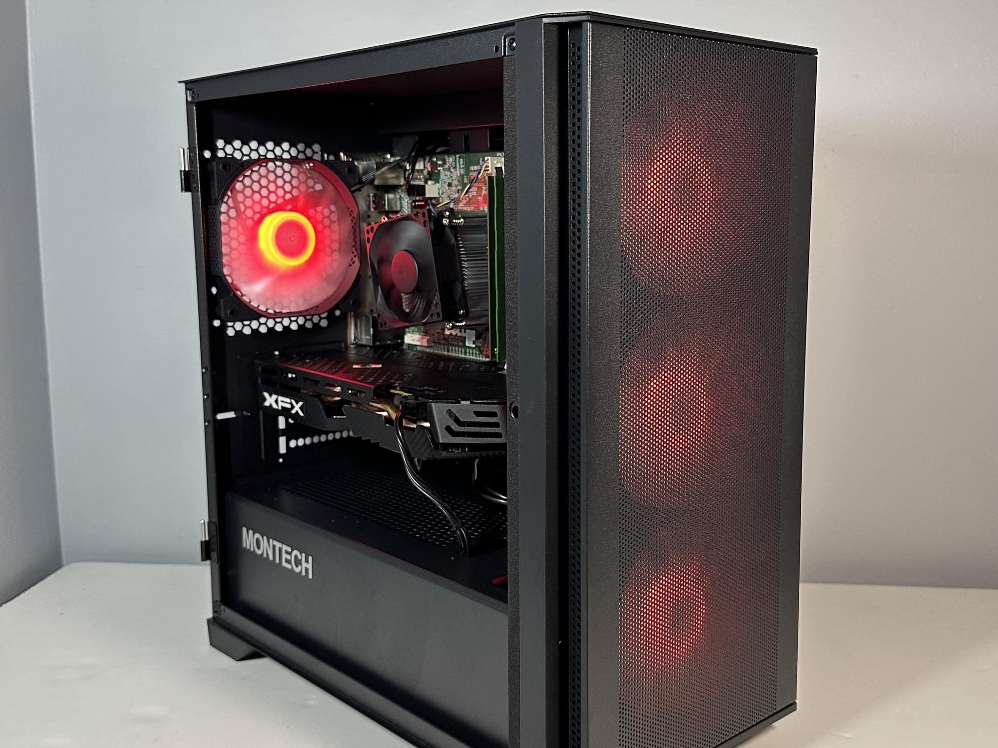 Intel i7 4790/AMD RX 580 8GB Custom RGB Gaming PC BundleW/Keyboard/Mouse/Headset & Mic