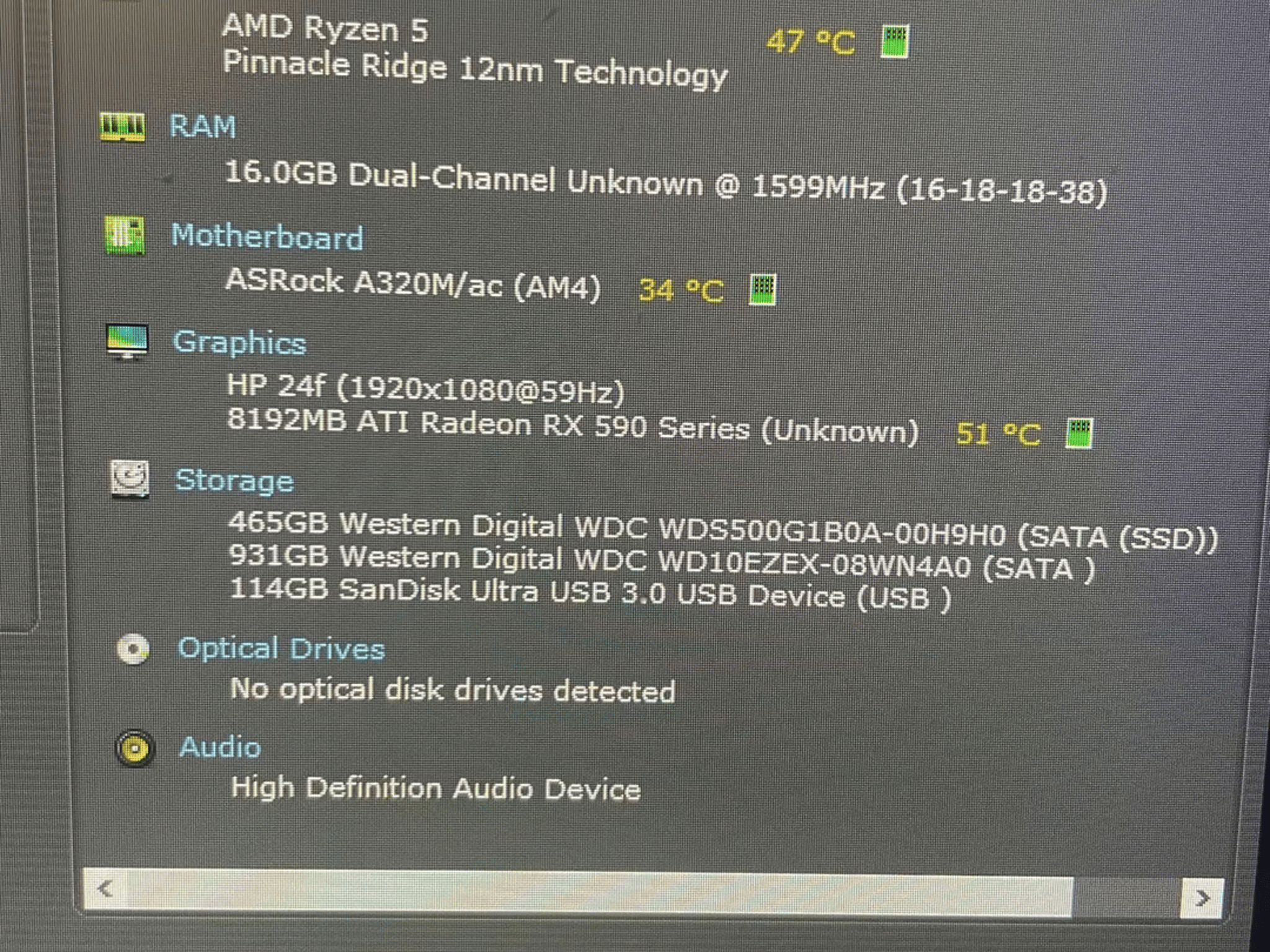 1080p build - R5 1600AF, 8GB RX590 Nitro+ SE, 16GB 3200MHz